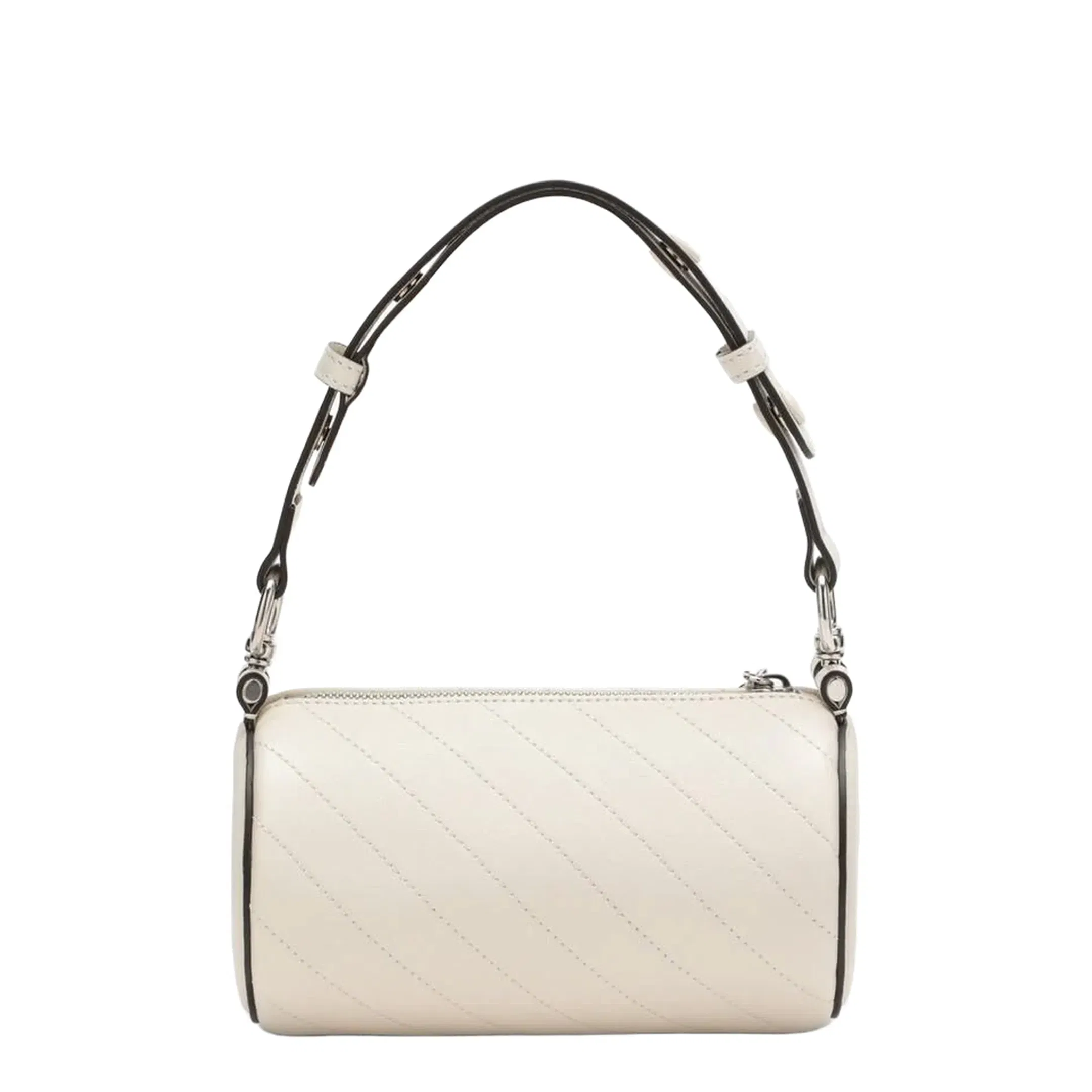 Blondie Mini White Leather Bag