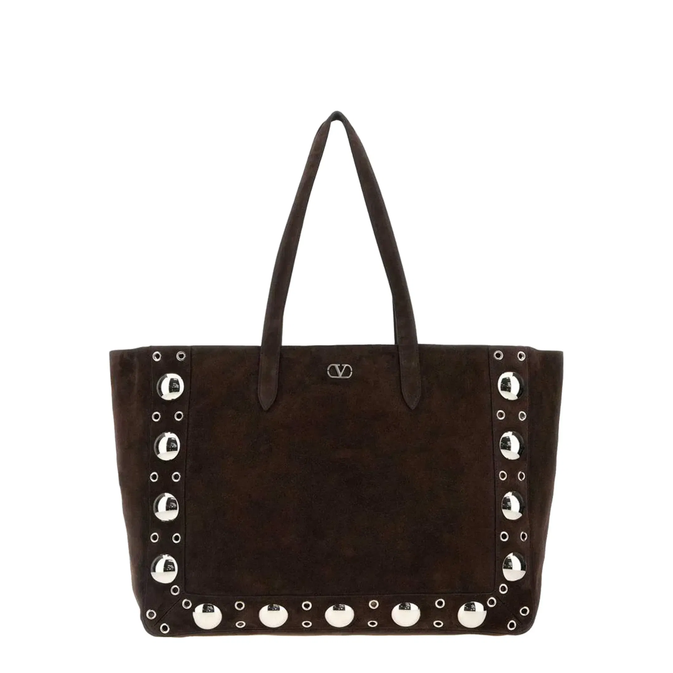 Large Suede Shopping Tote