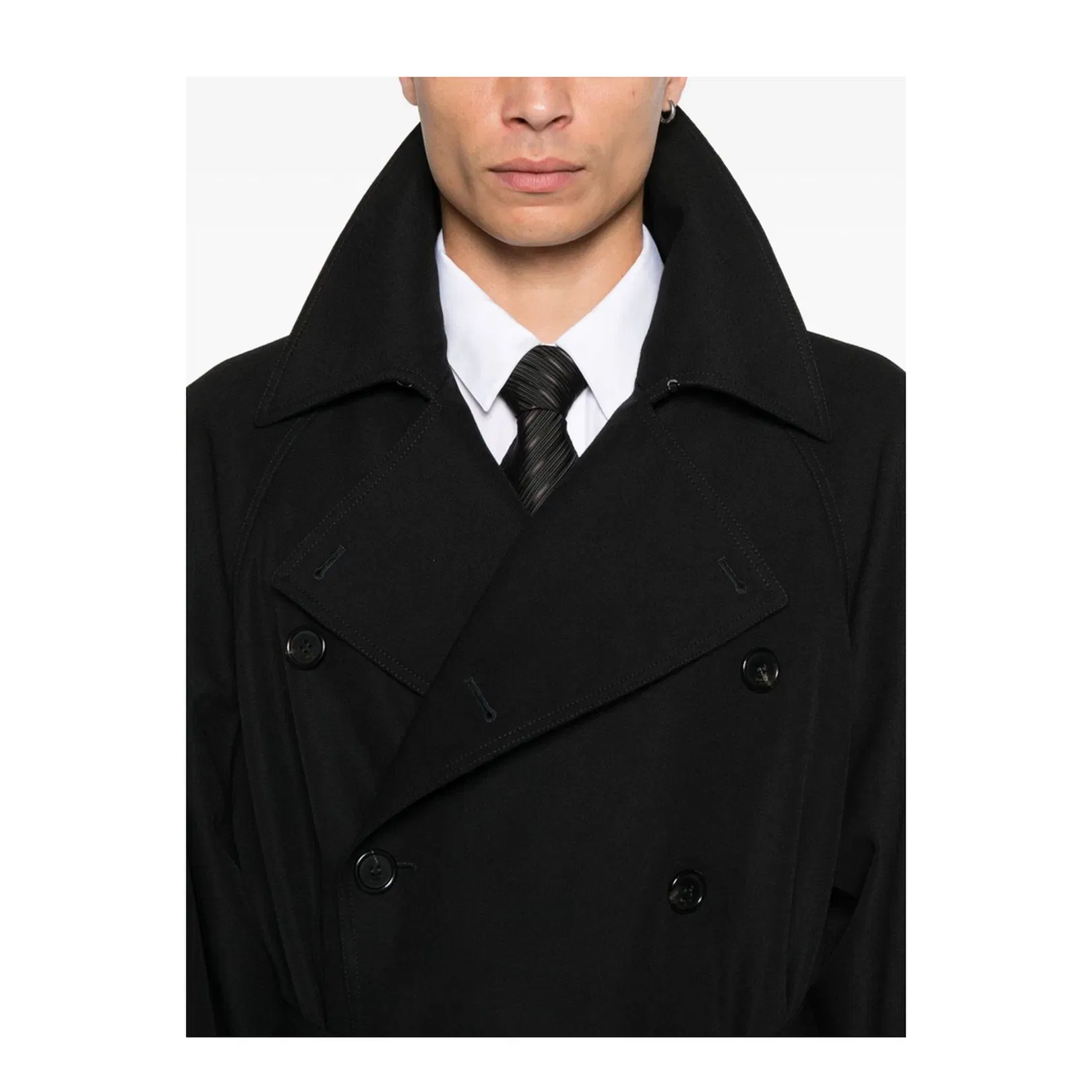 Long Wool Coats - Black