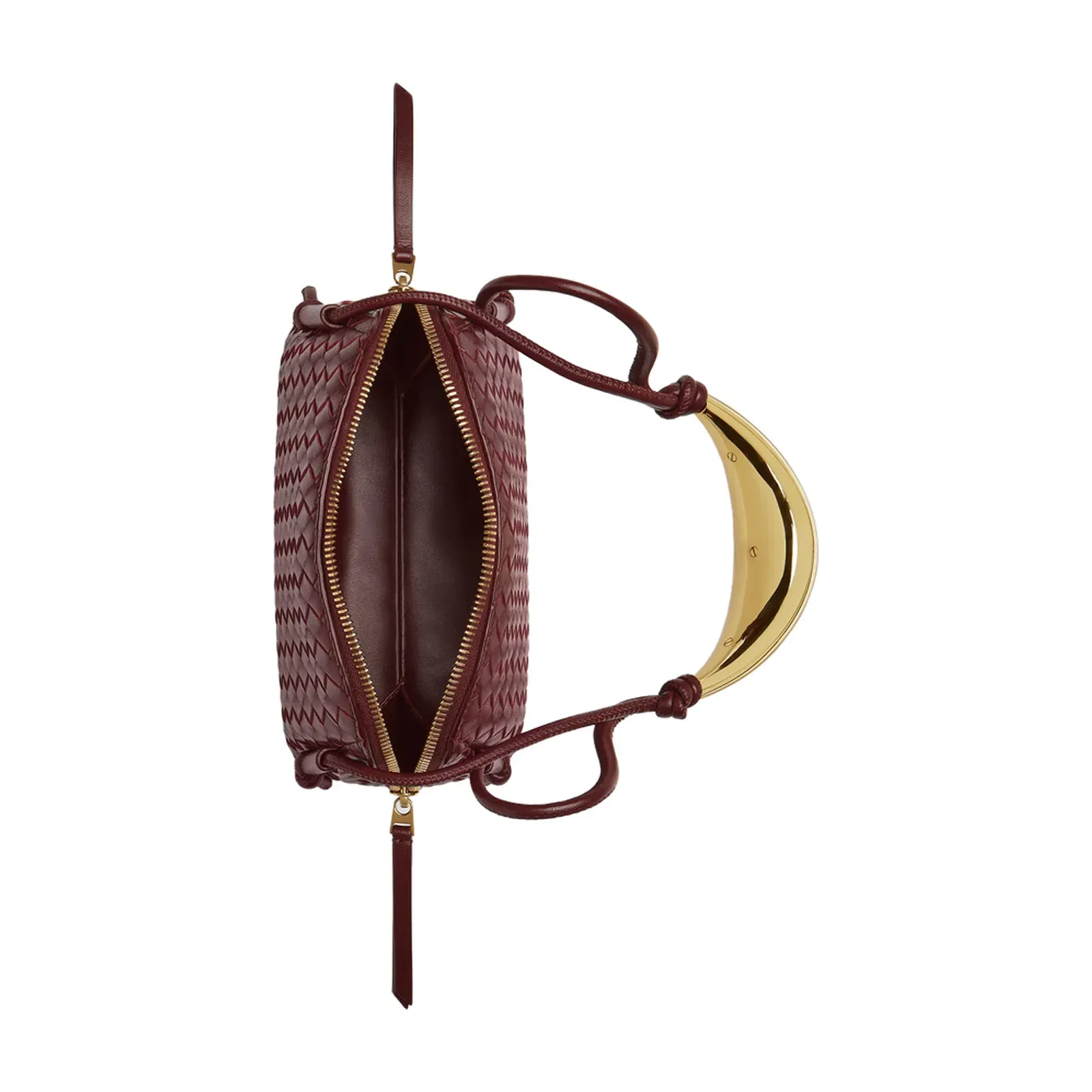 Sardine Leather Handbags - Burgundy
