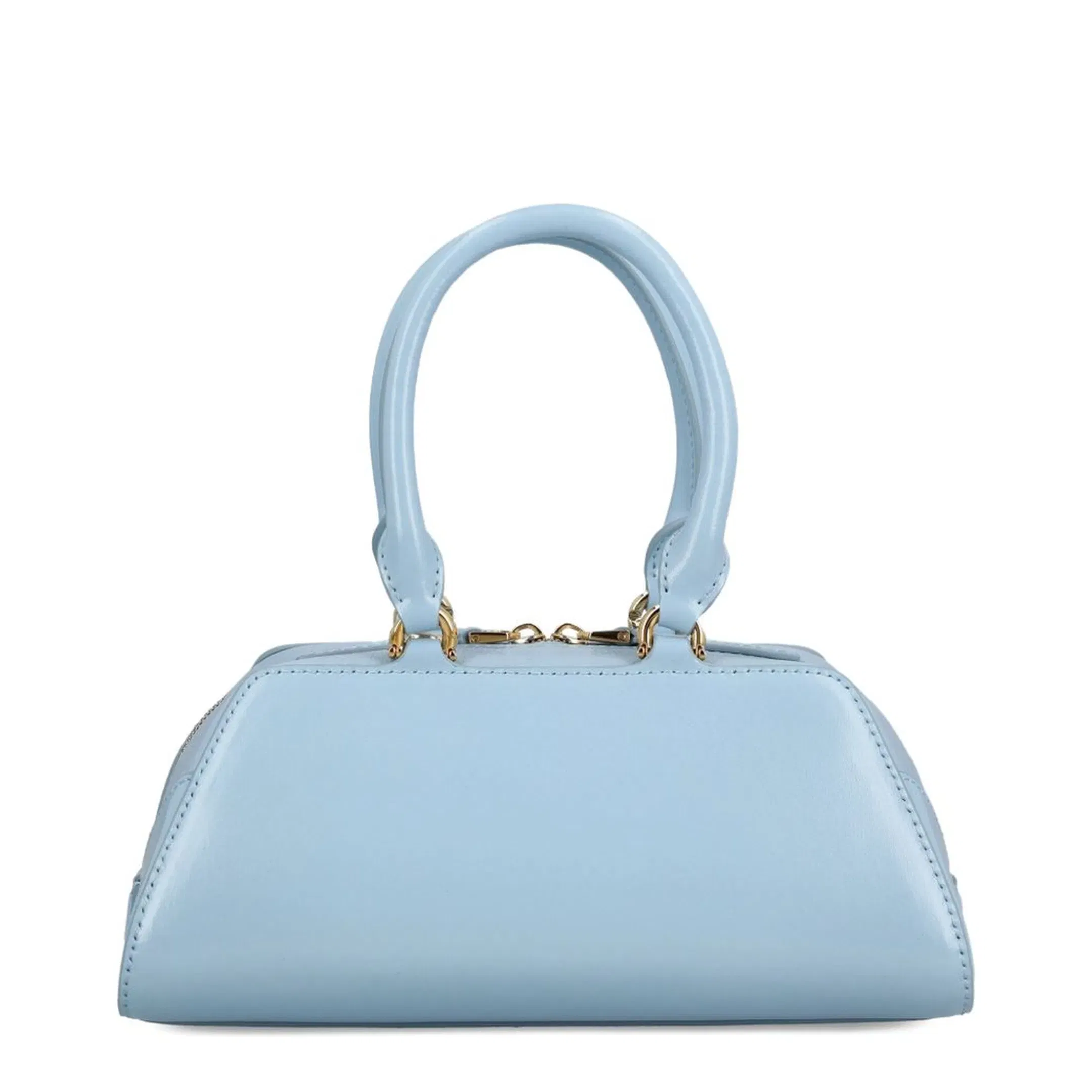 Mini Antigona East-West Bag in Box Leather