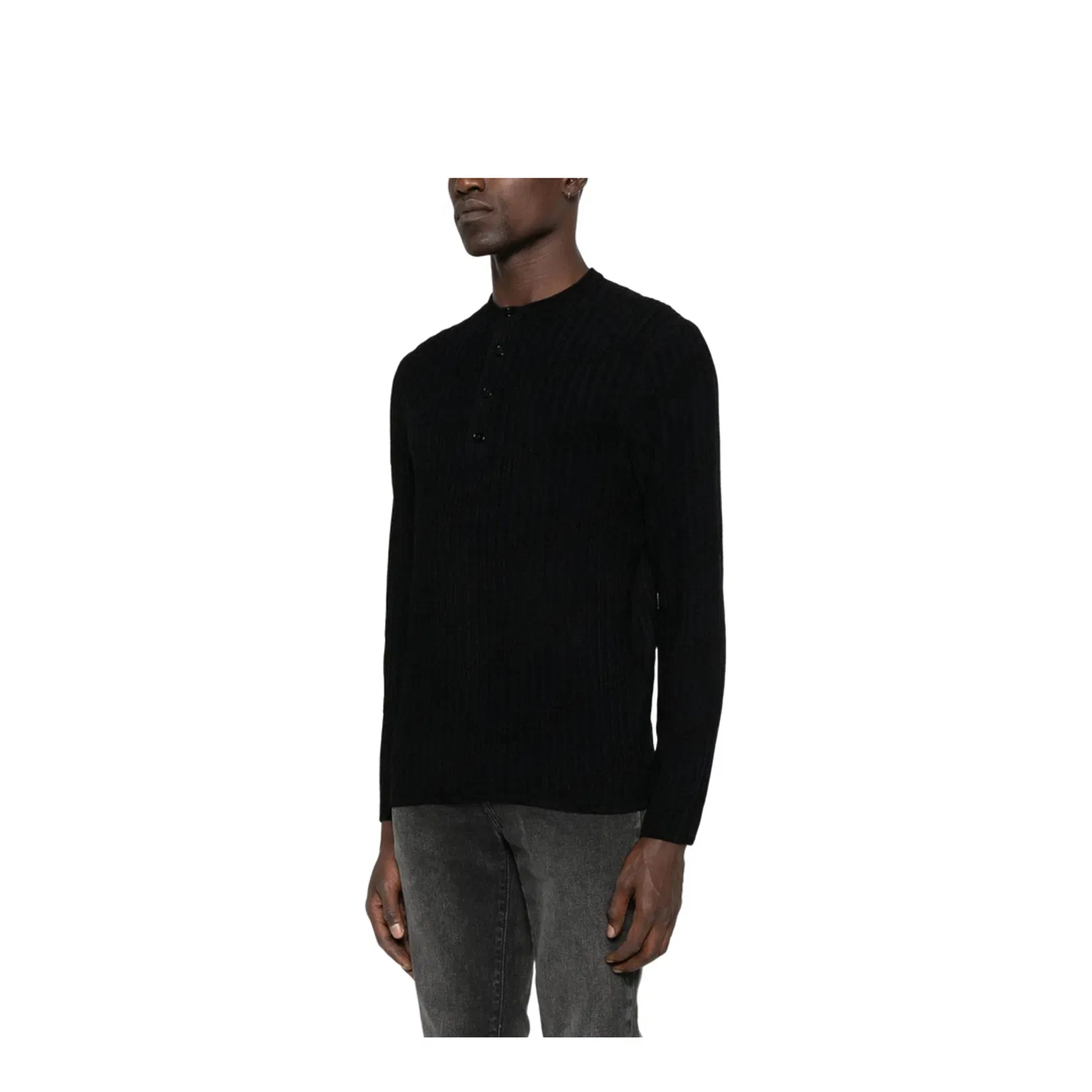 Ribbed Texture Sweater