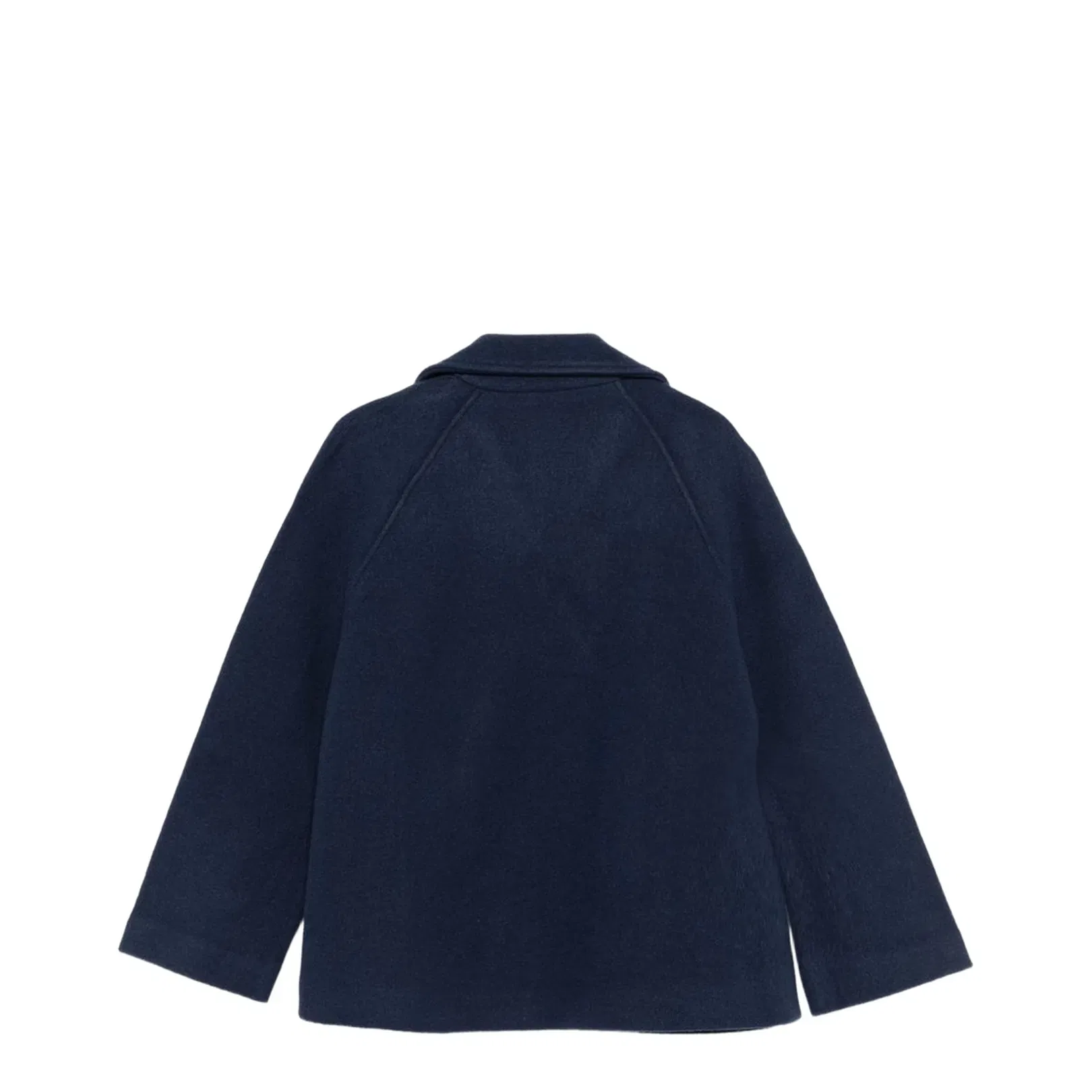 Wool Single-Breasted Coat