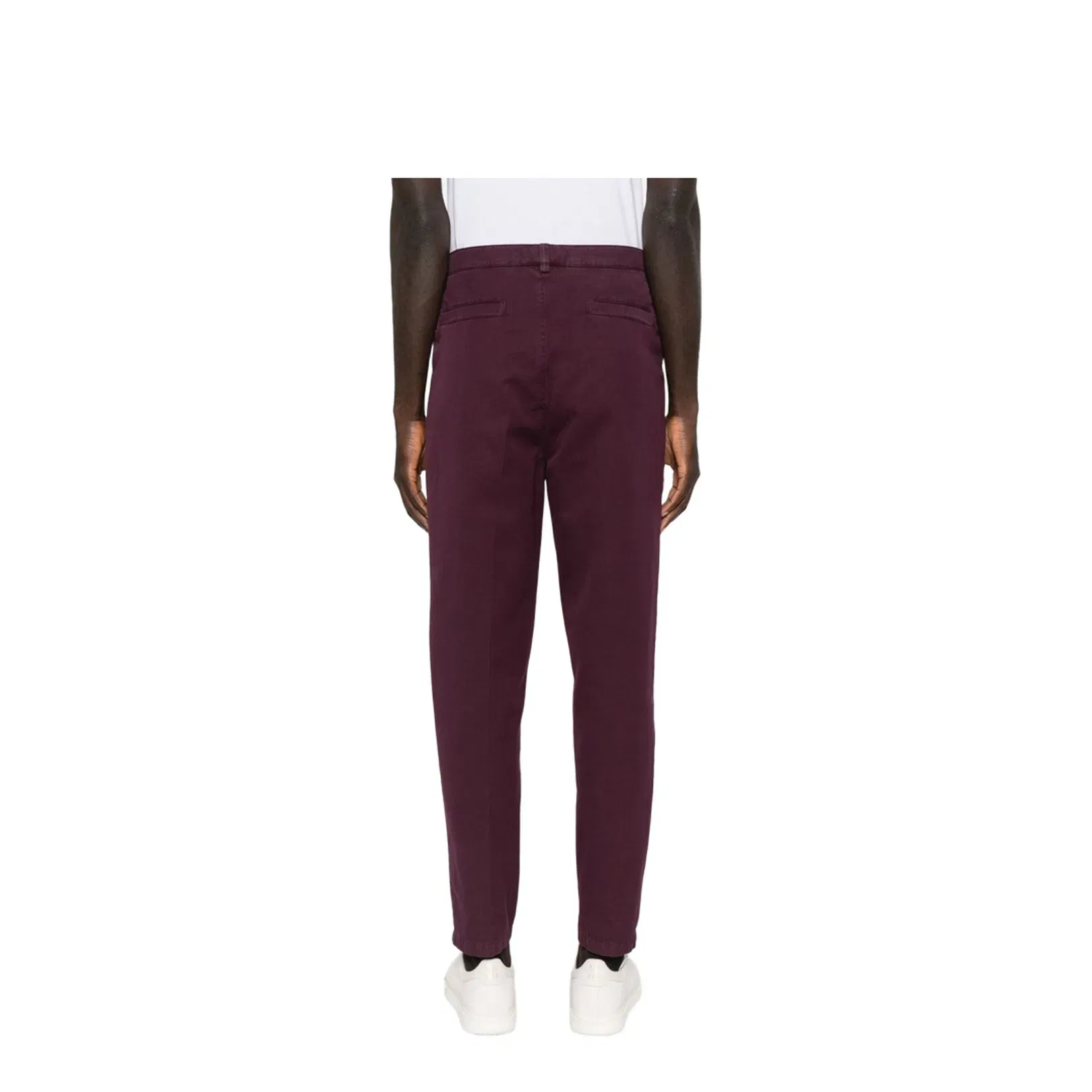 Cotton Trousers - Purple