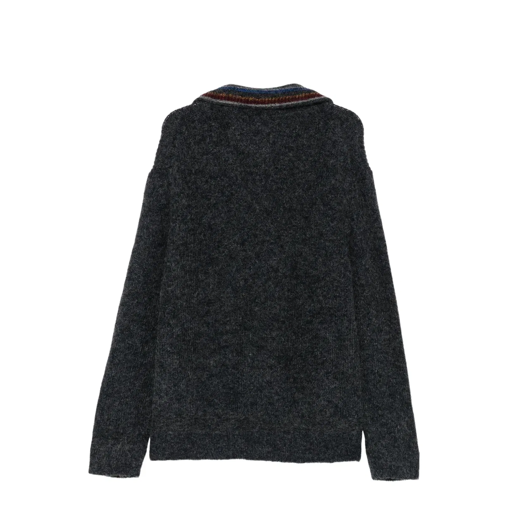 Zip-Up Turtleneck Sweater