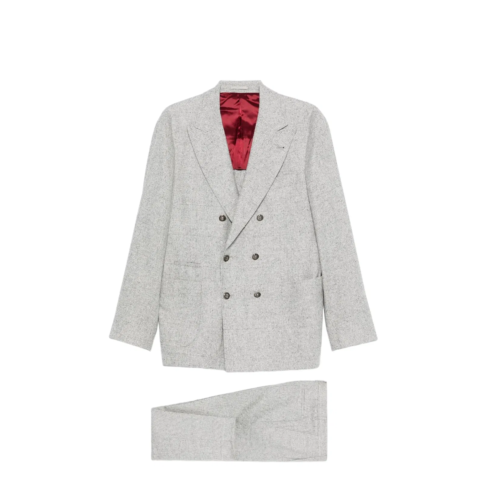 Two-Piece Suit in Silk, Wool and Cashmere