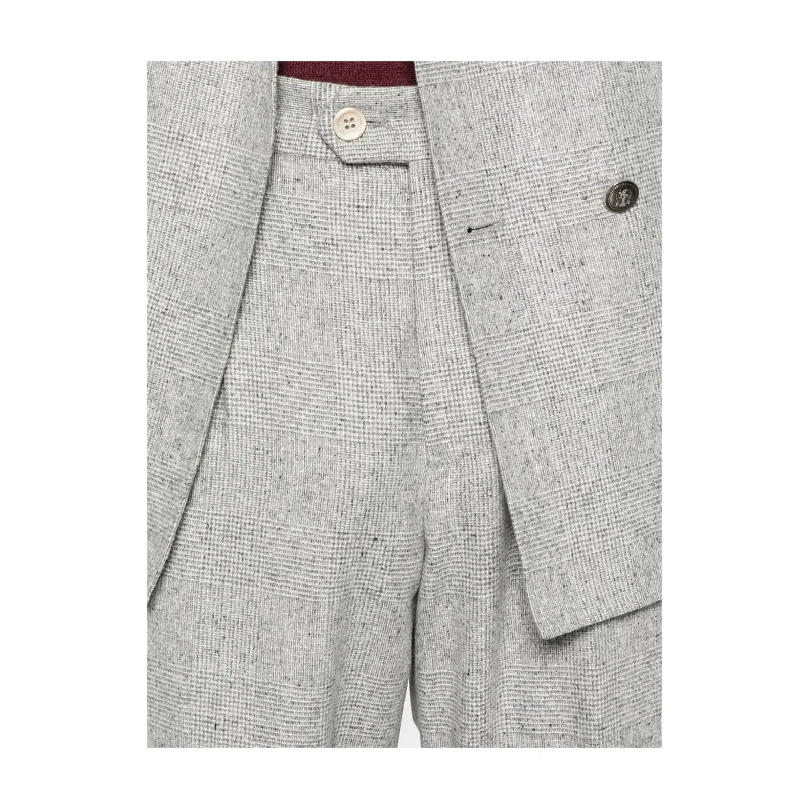Two-Piece Suit in Silk, Wool and Cashmere
