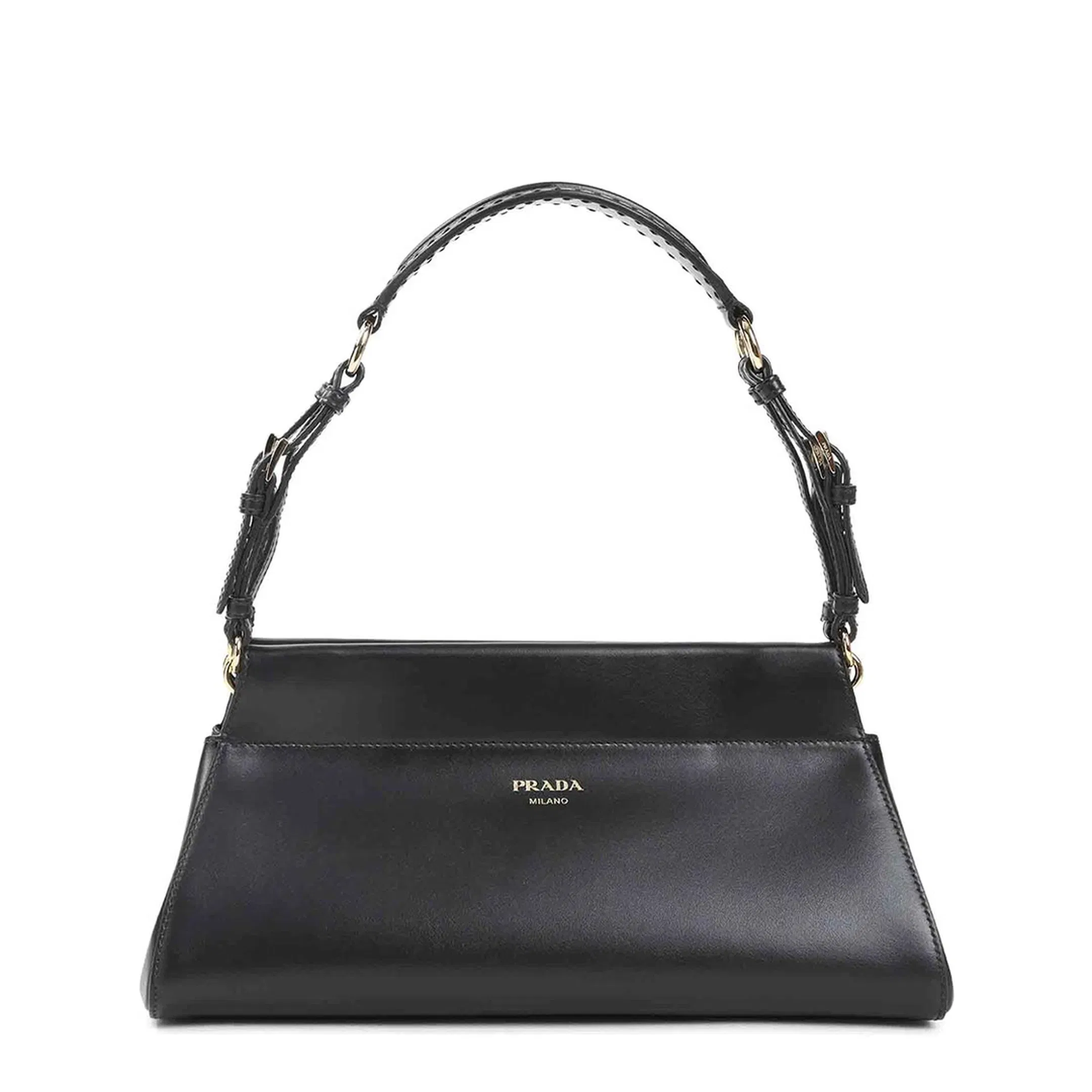 Black Enchaîné Medium Leather Bag
