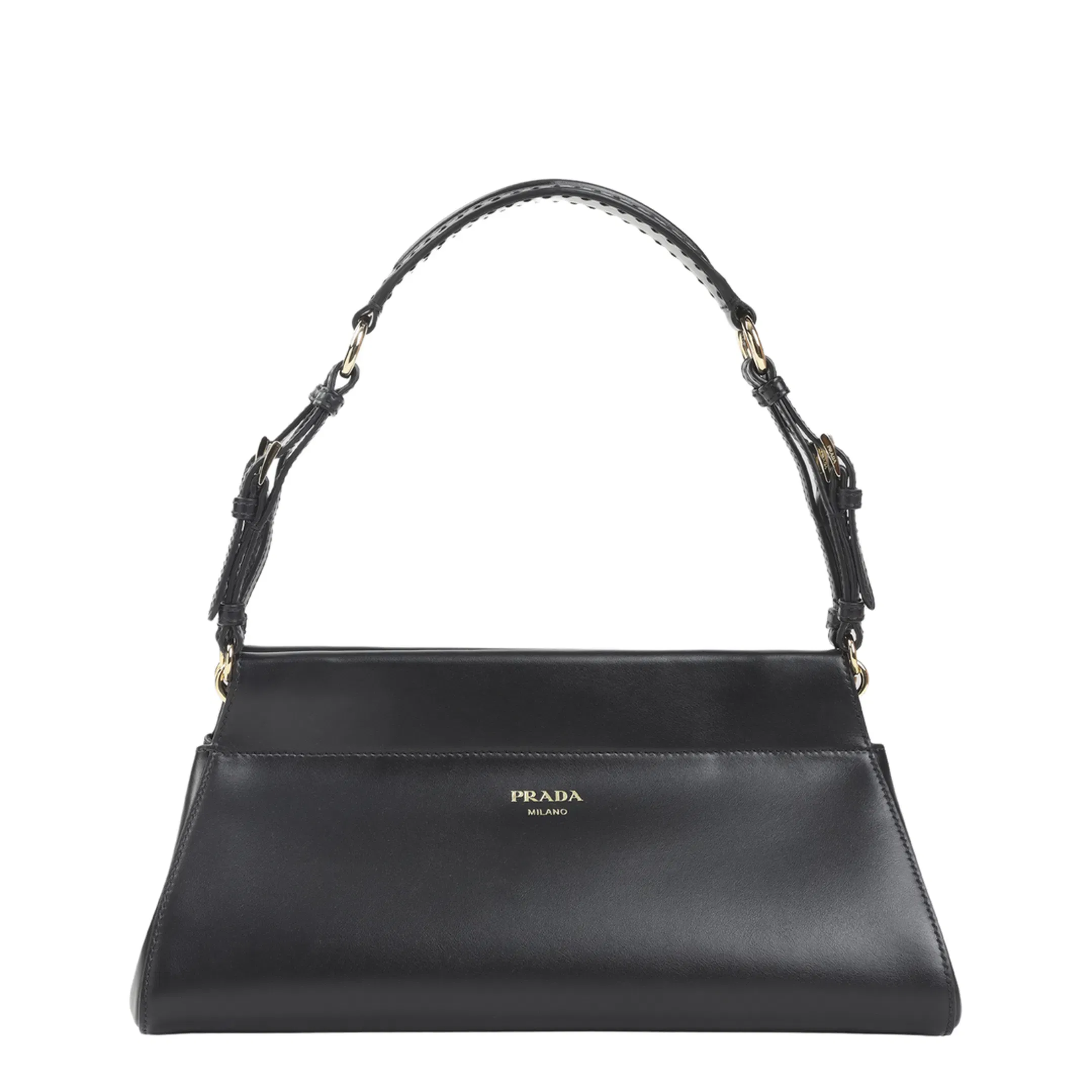 Black Enchaîné Medium Leather Bag