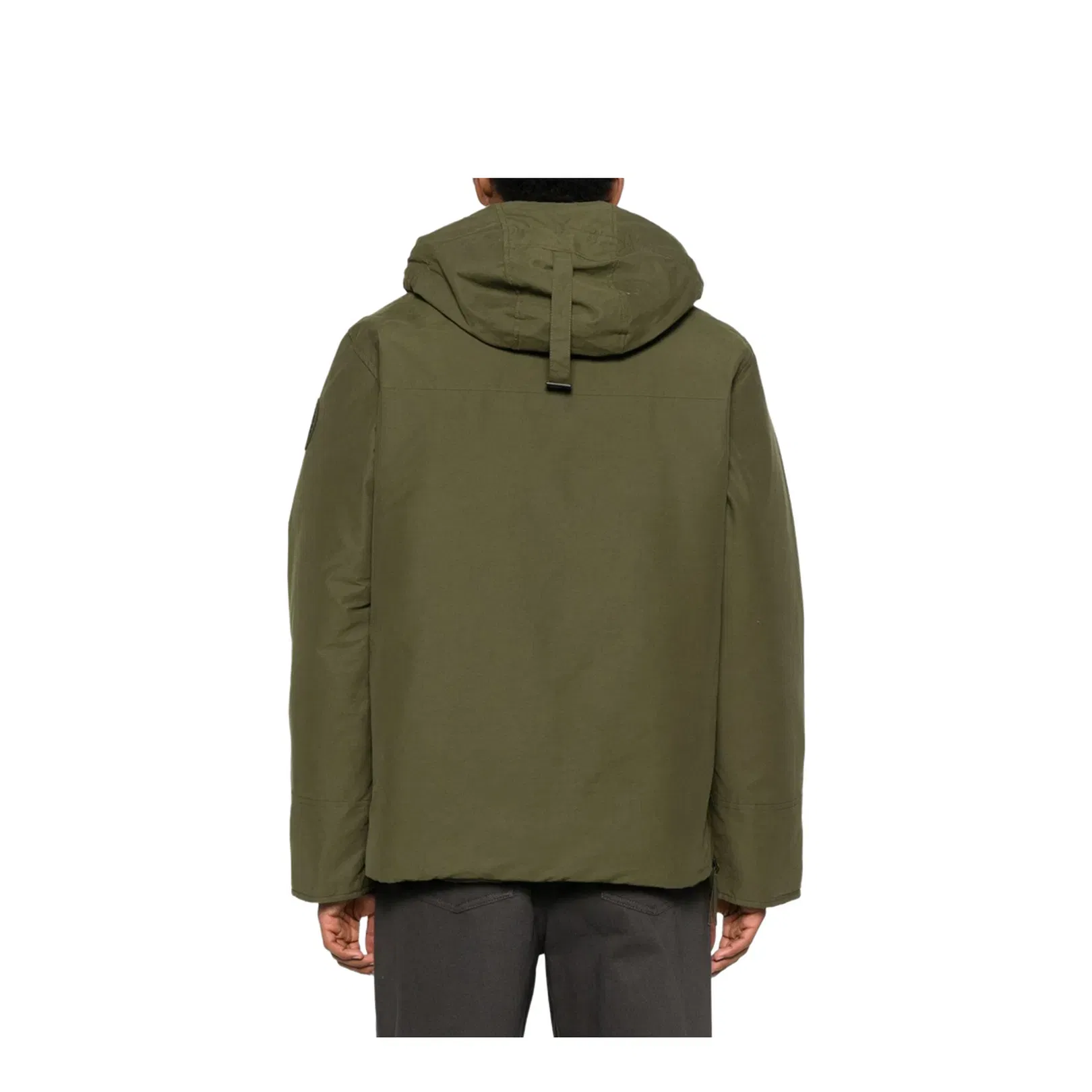 Army Green Cotton Blend Maitland Down Jacket