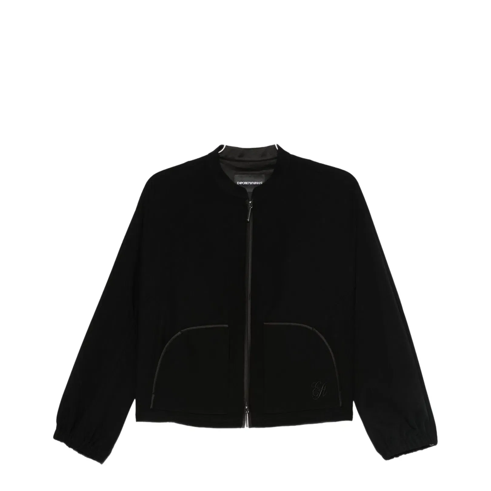 Technical Cady Blouson with Logo Embroidery