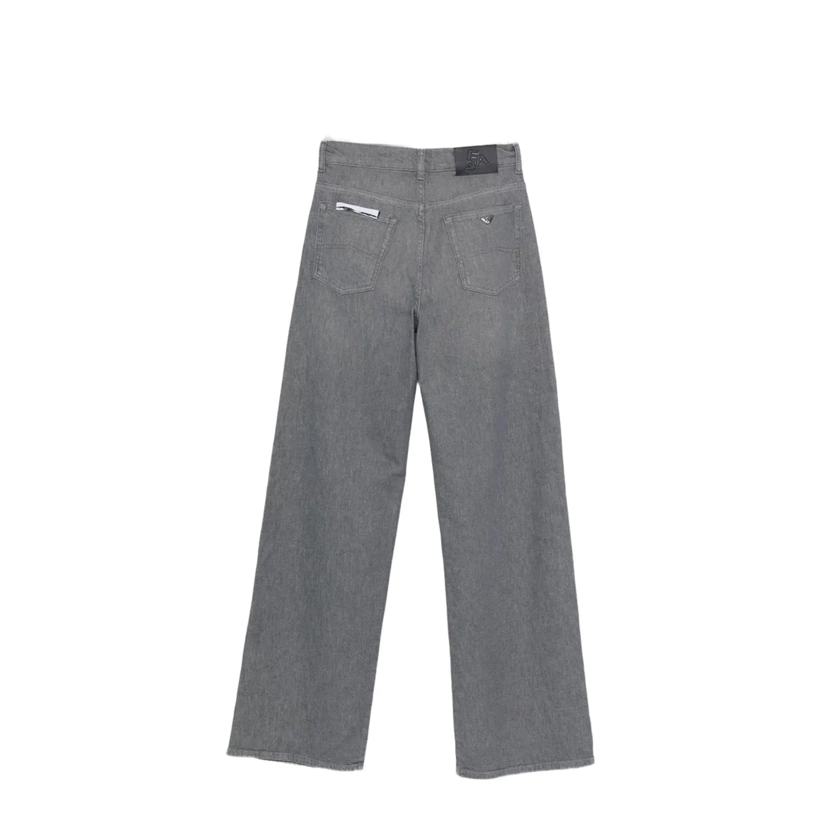 Button Fly Fastening Five Pockets Belt Loops