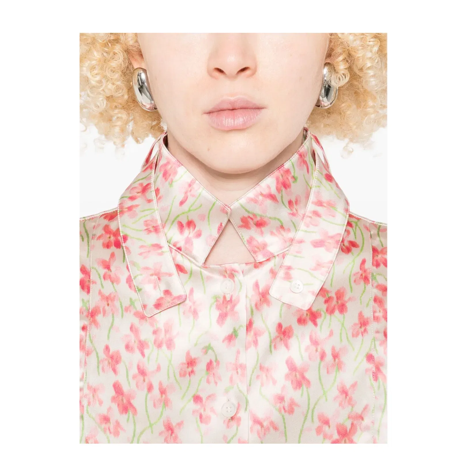 Shirt in Viscose White