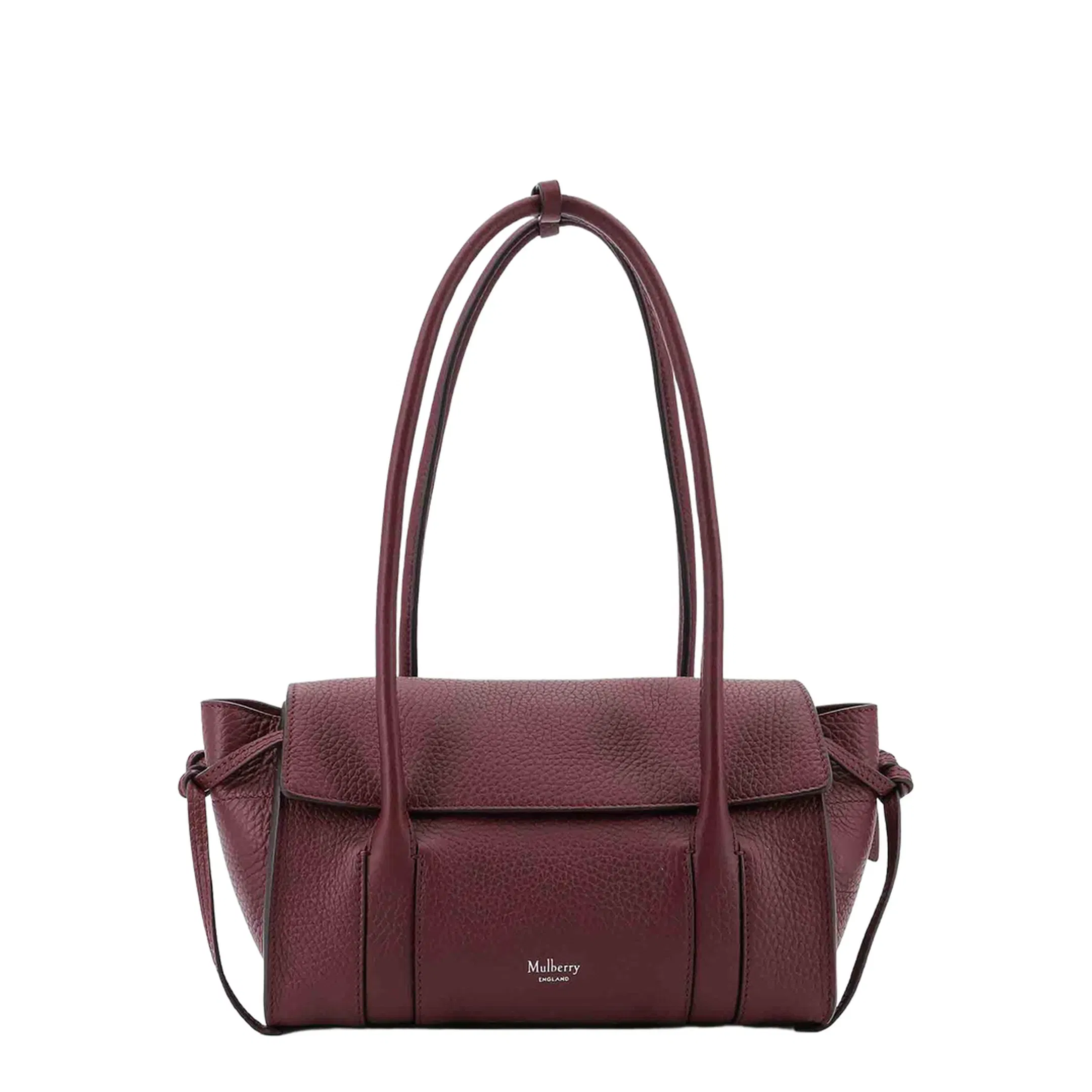 Leather Shoulder Bag With Logo