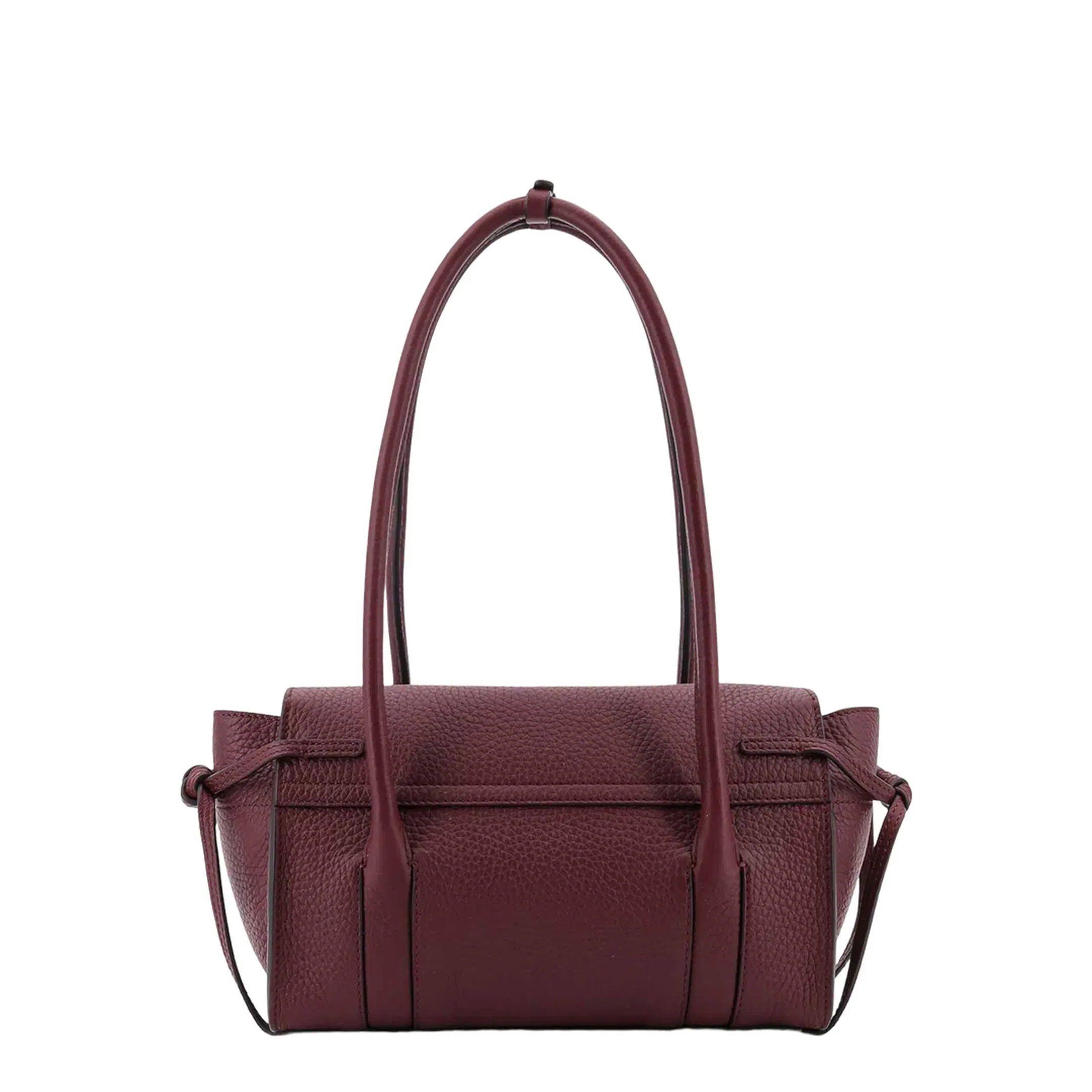 Leather Shoulder Bag With Logo