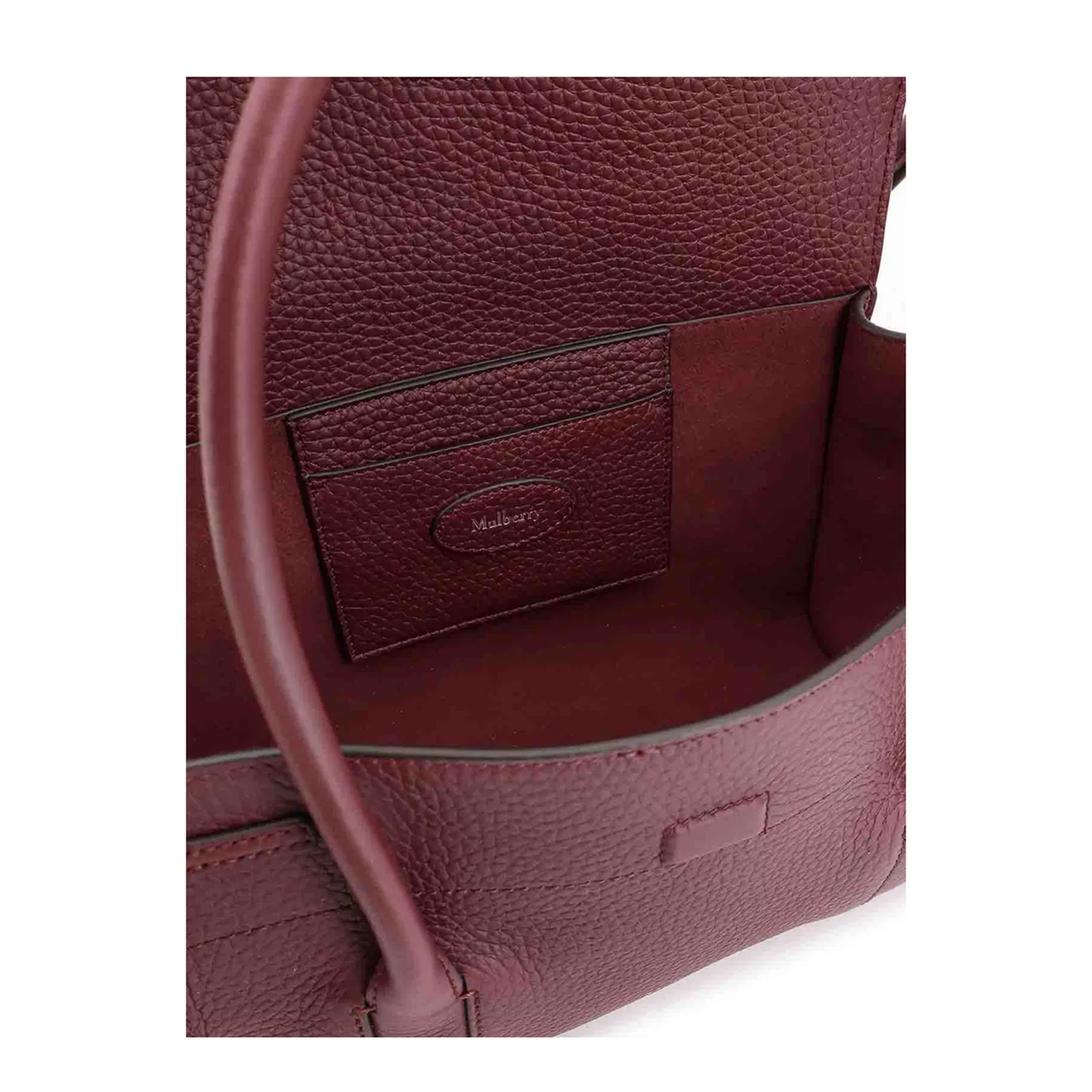 Leather Shoulder Bag With Logo