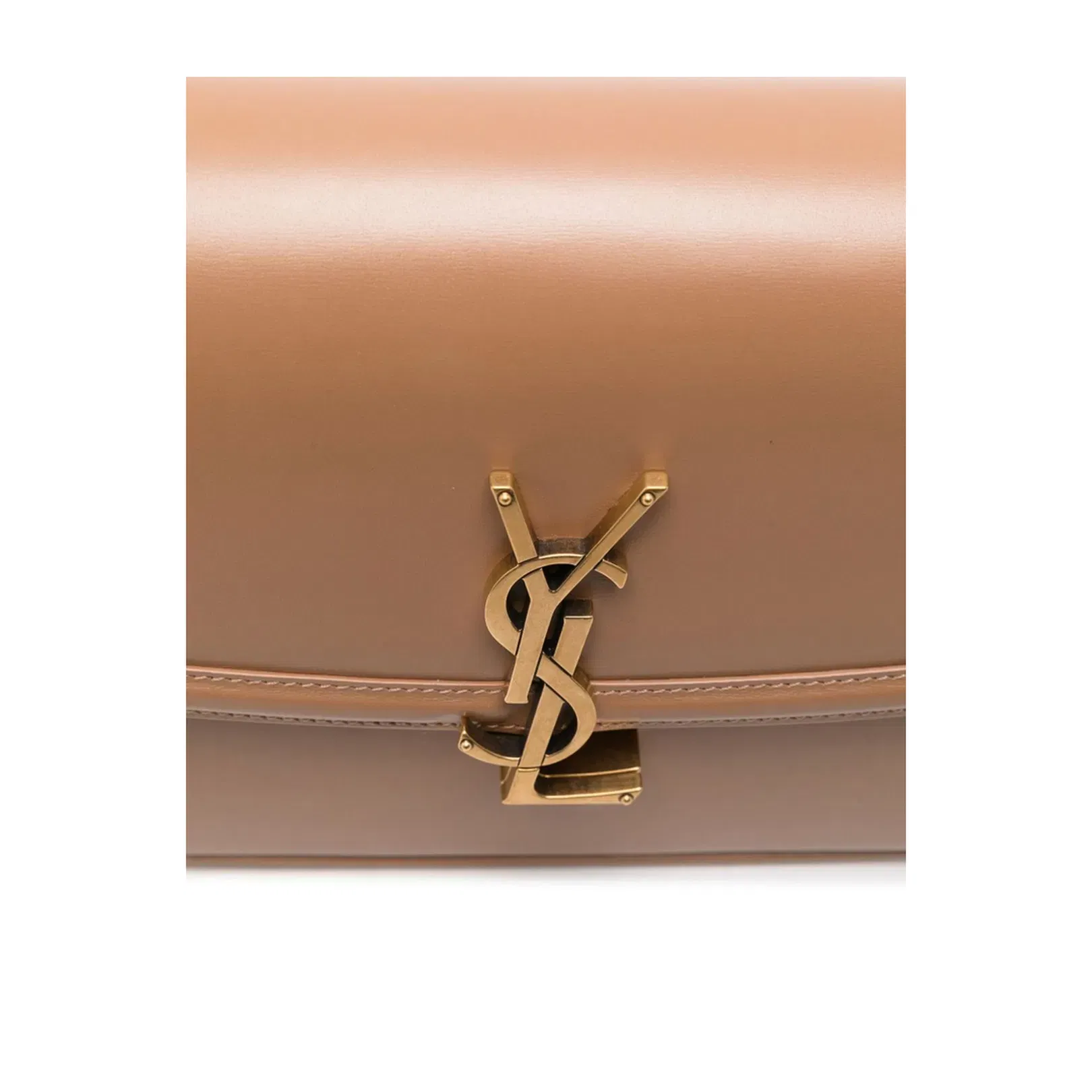 Solferino Medium Leather Shoulder Bags - Brown