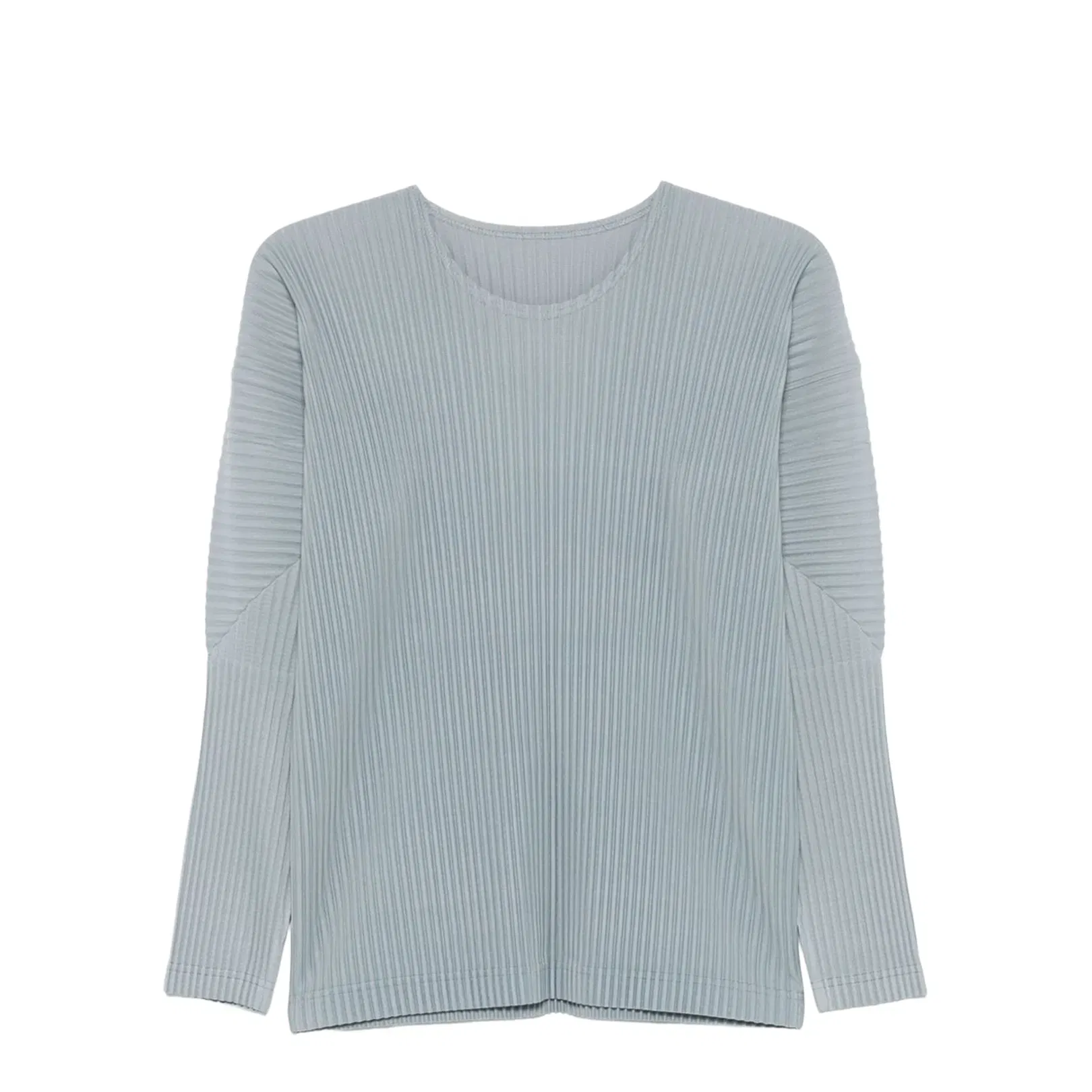 Light Grey Crew Neck Long Sleeves
