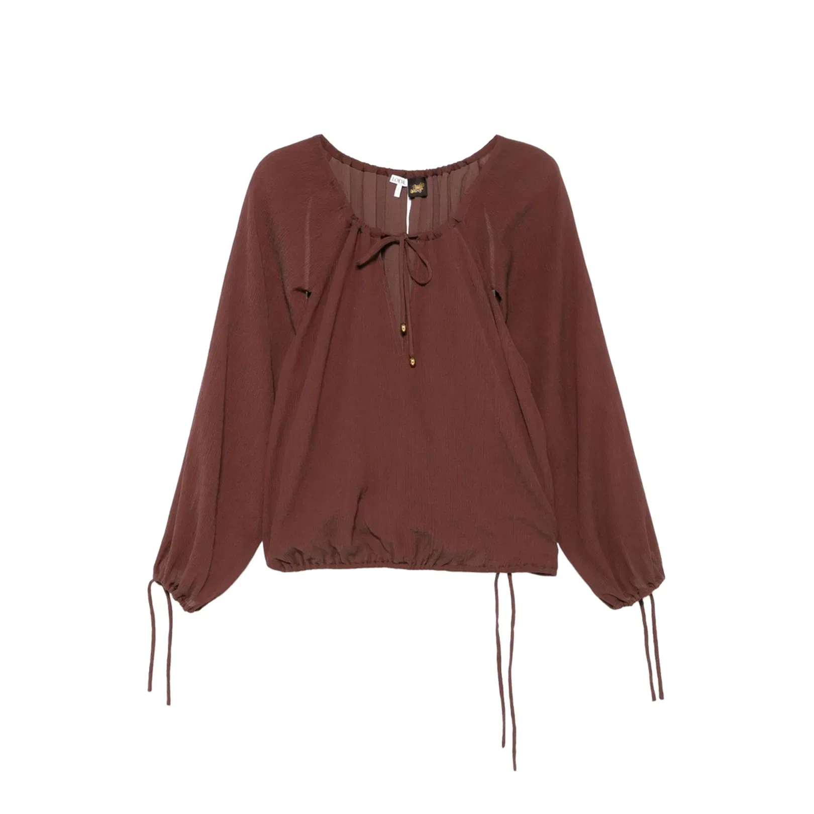 Cotton and Silk Blend Blouse