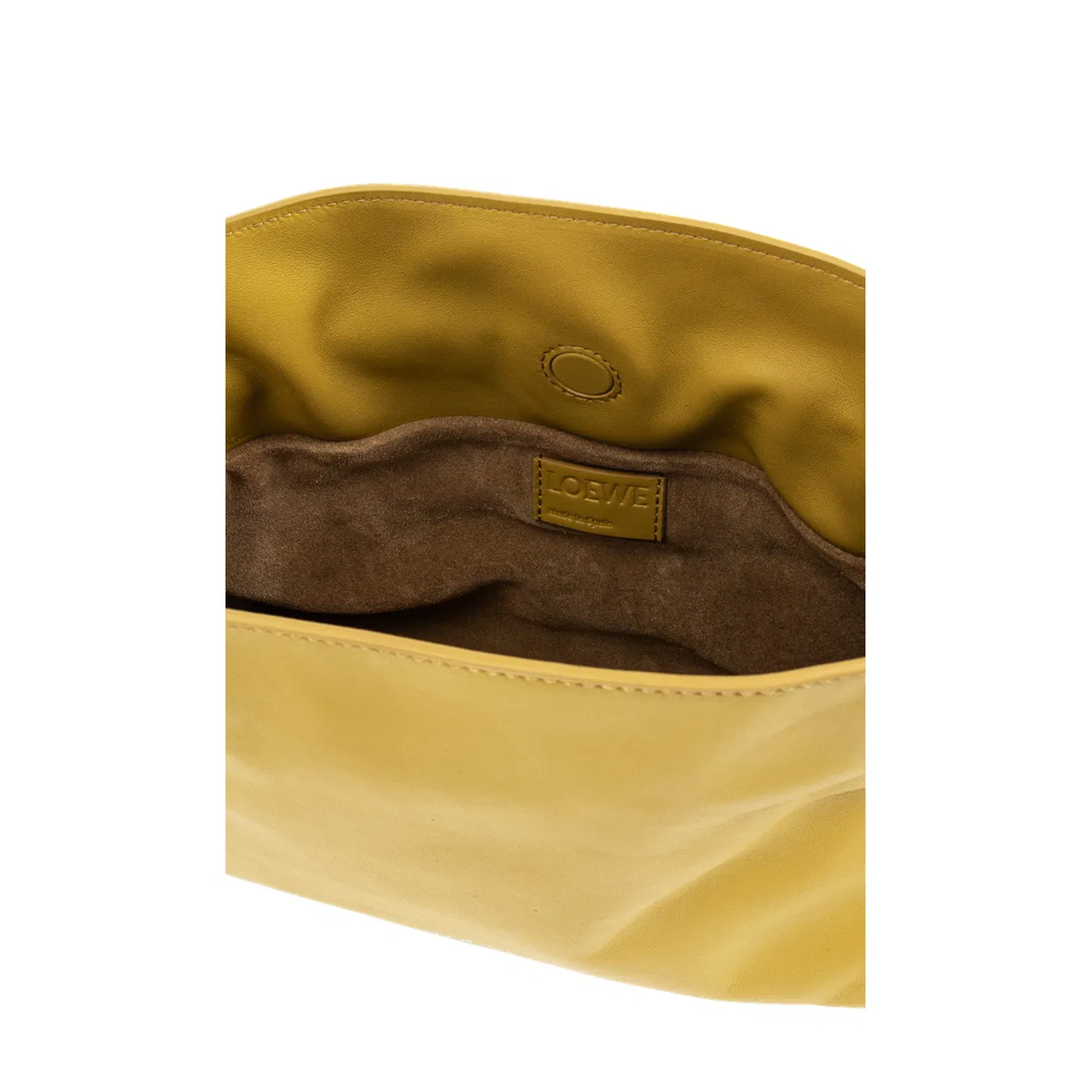 Flamenco Mini Calfskin Clutch Bags - Yellow