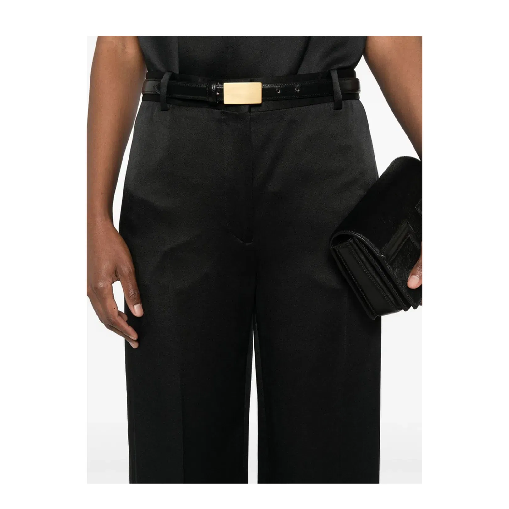 Cuff-slit Trousers