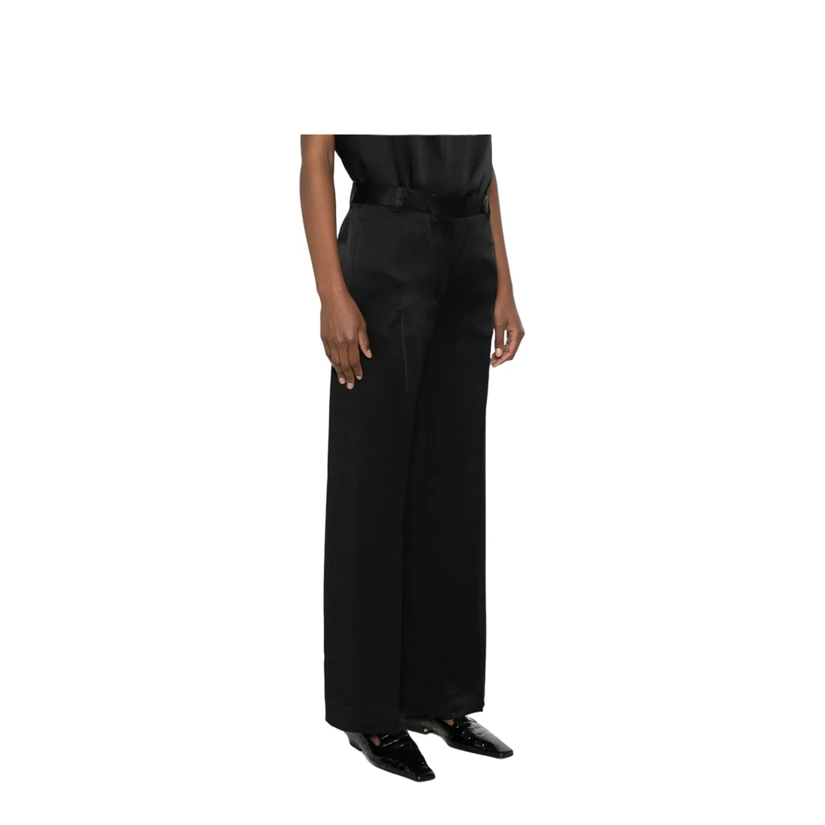 Cuff-slit Trousers