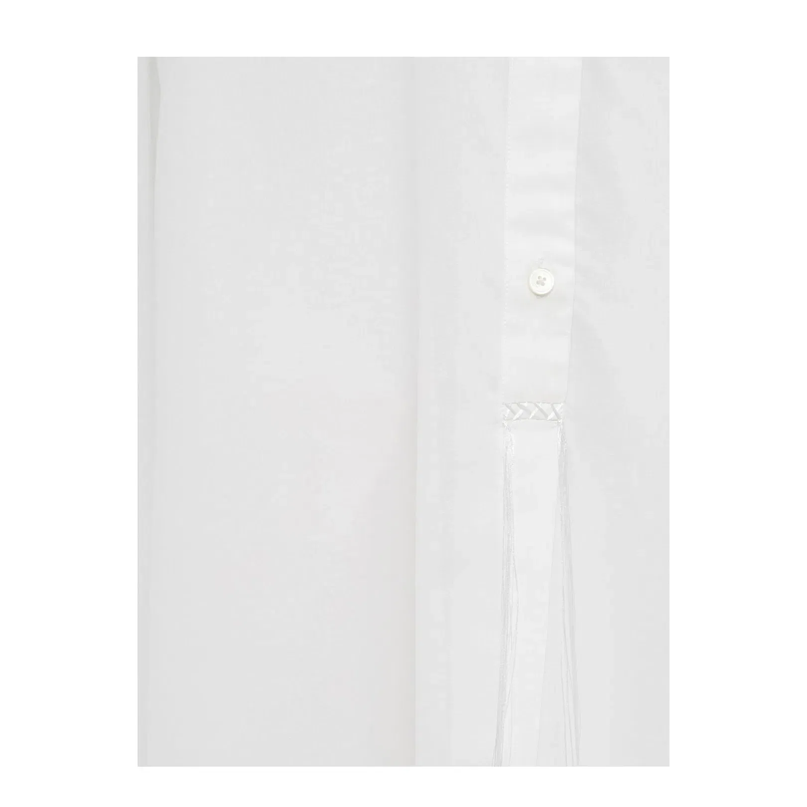 Long Sleeve Band Collar Shirt