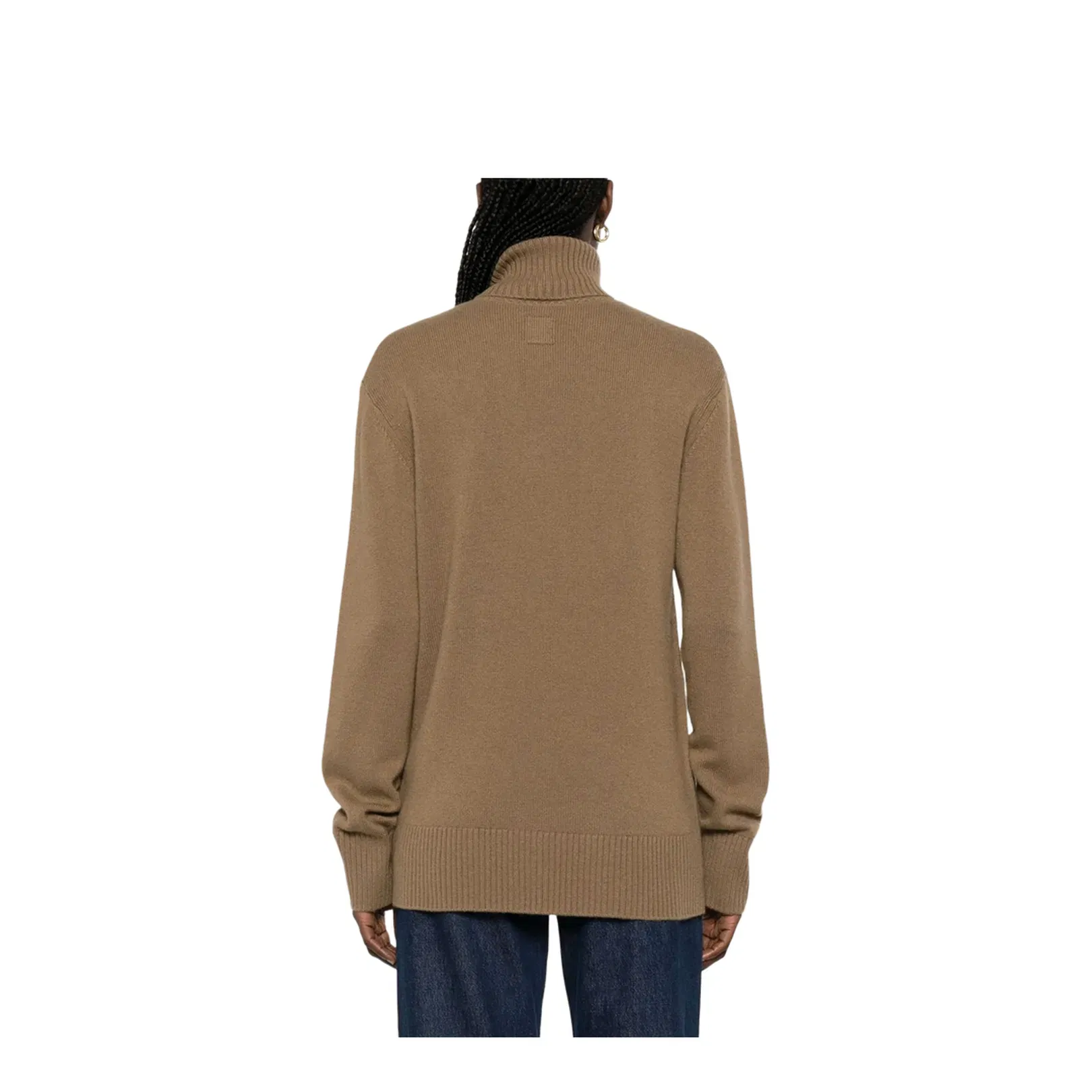 Oversize Cashmere Roll Neck
