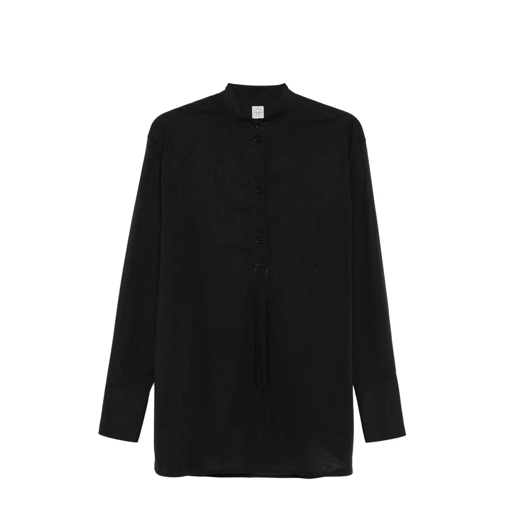 Stand Collar Organic Cotton Shirt