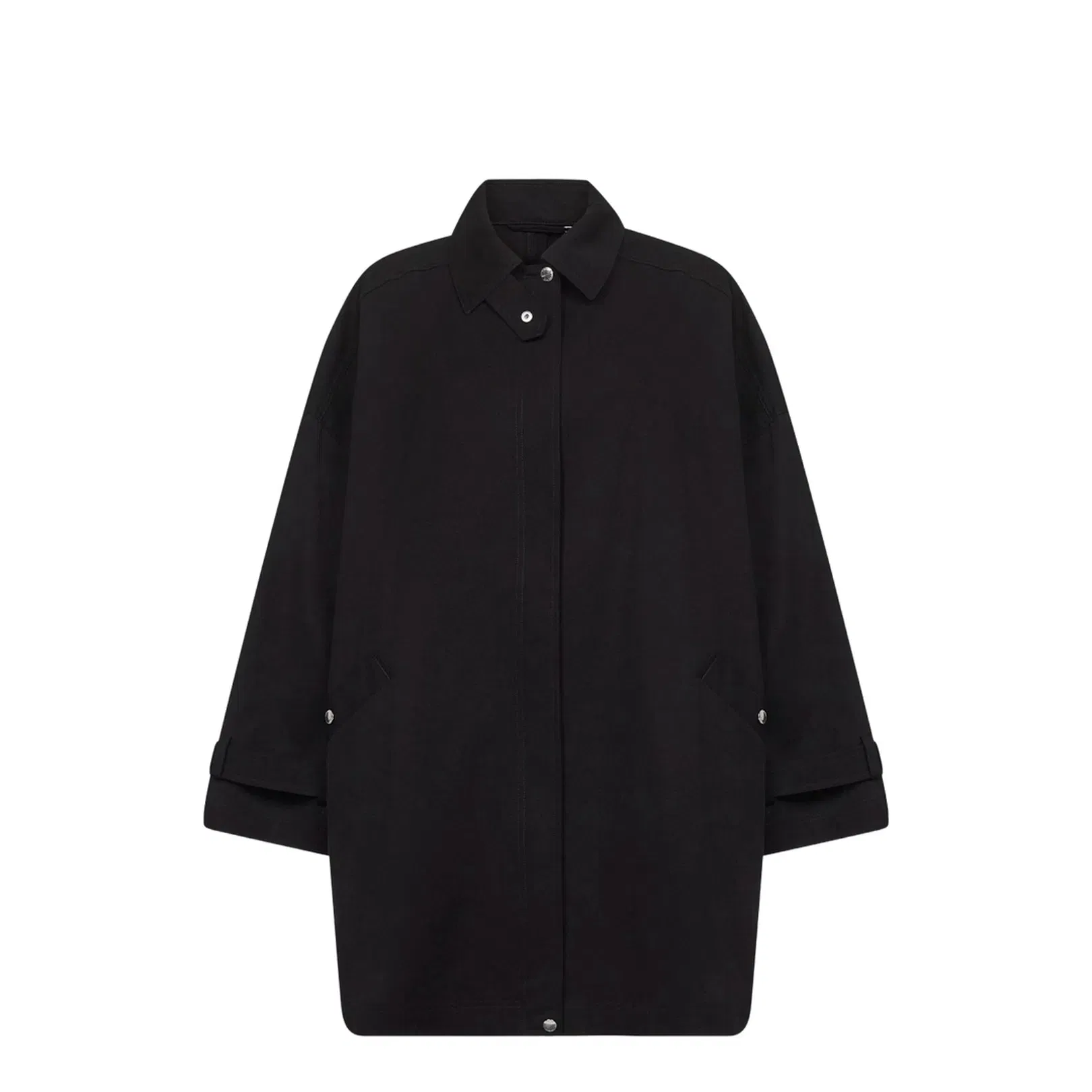 Organic Cotton Oversized Trench Coat