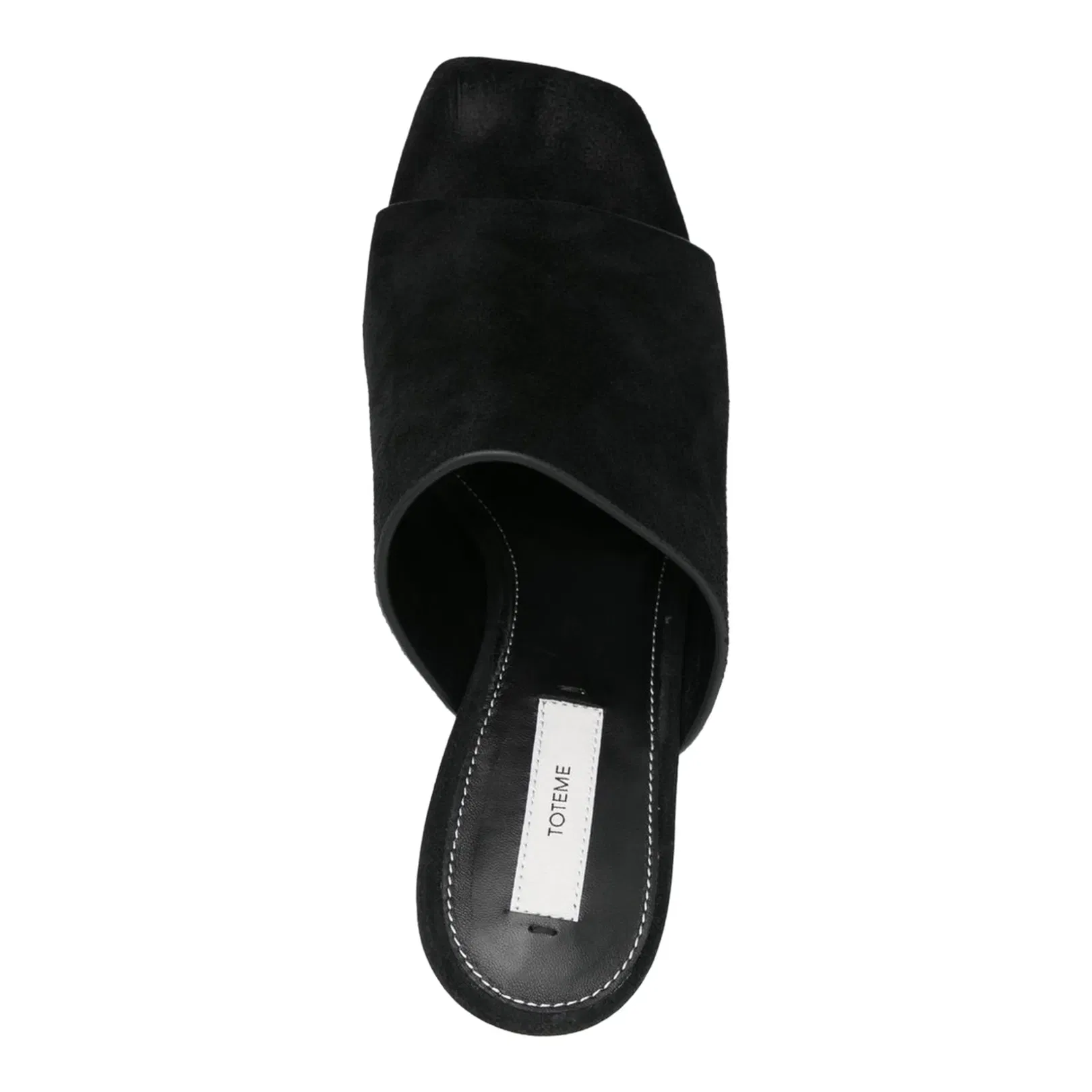 Suede Heeled Mules