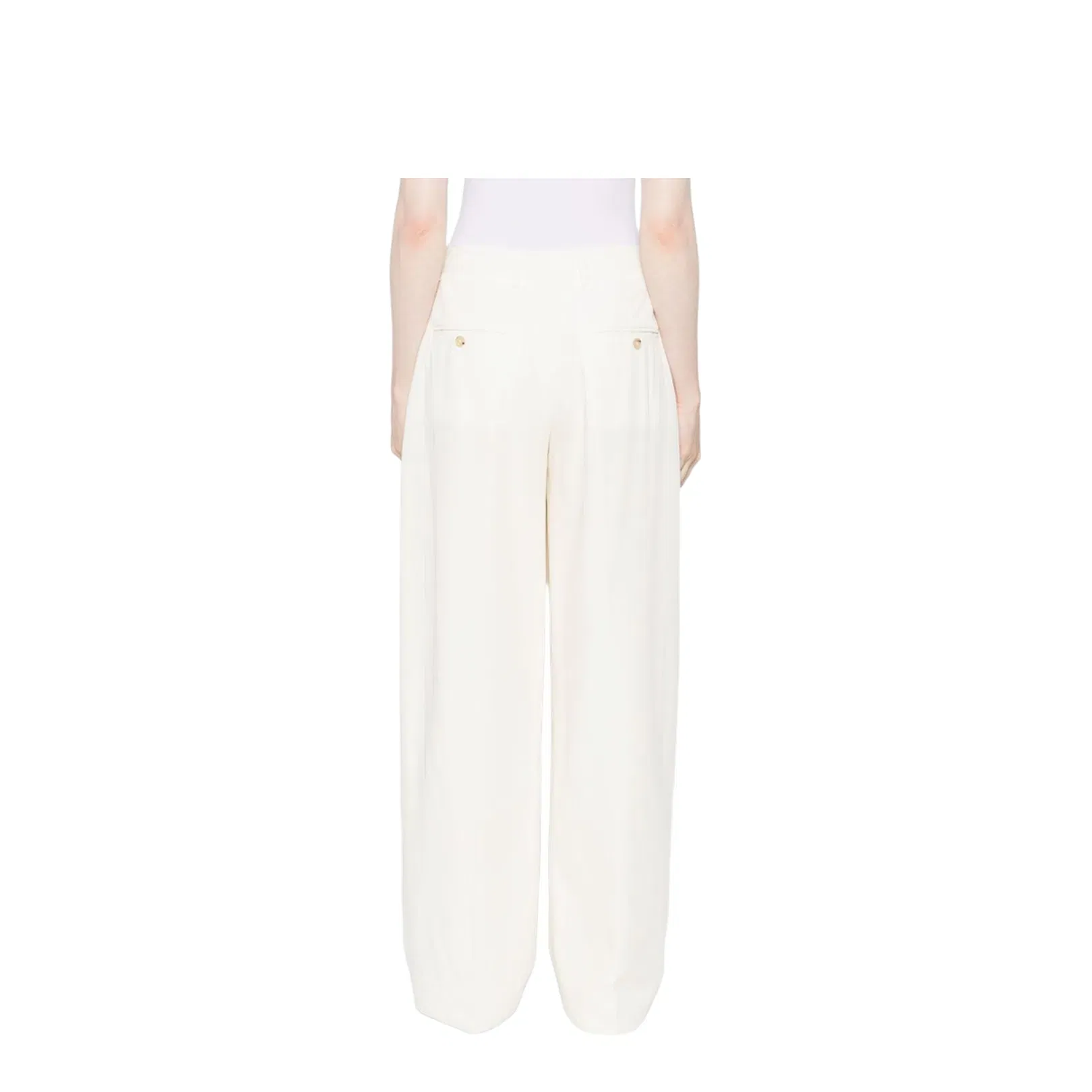 Wool Blend Trousers