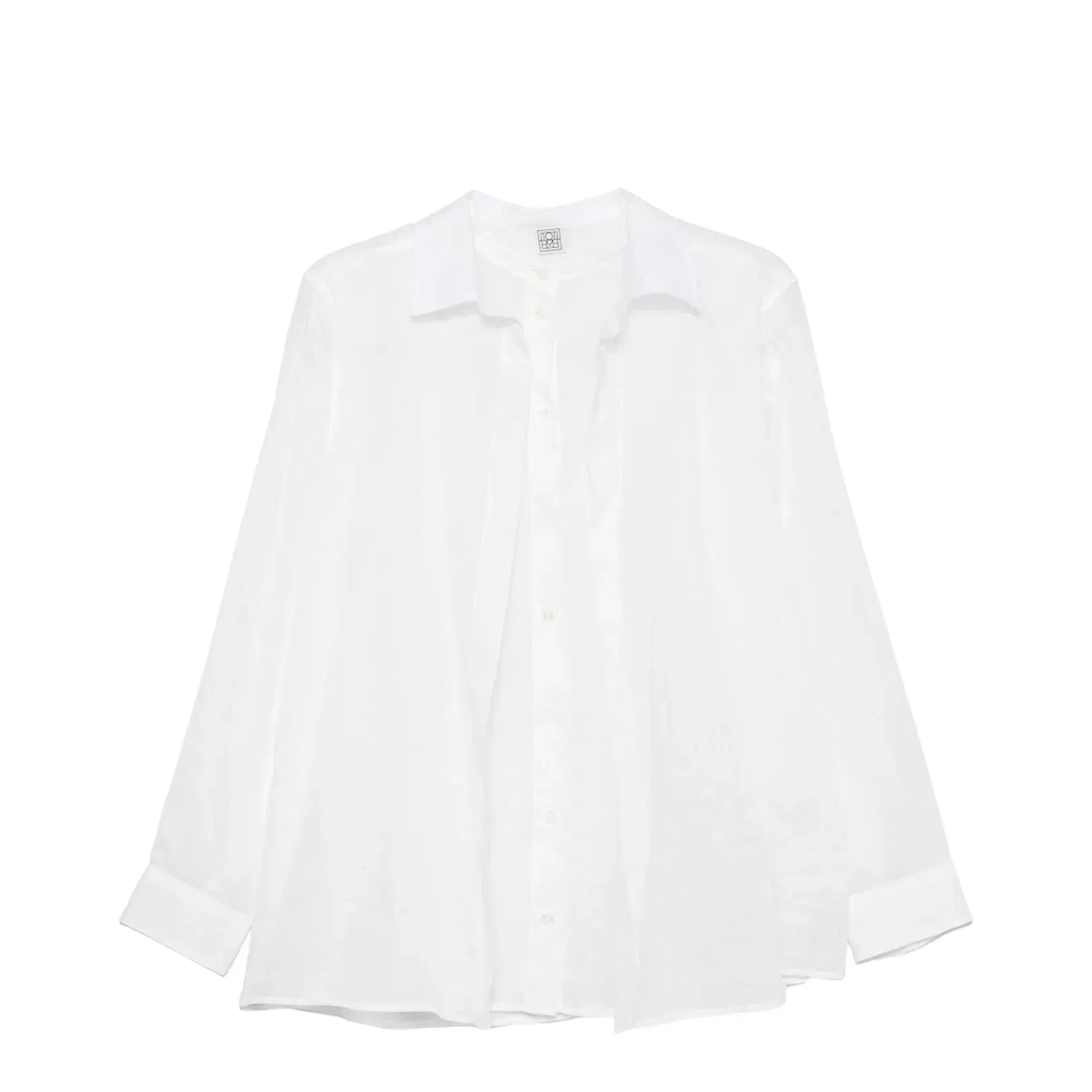 White Double Collar Shirt