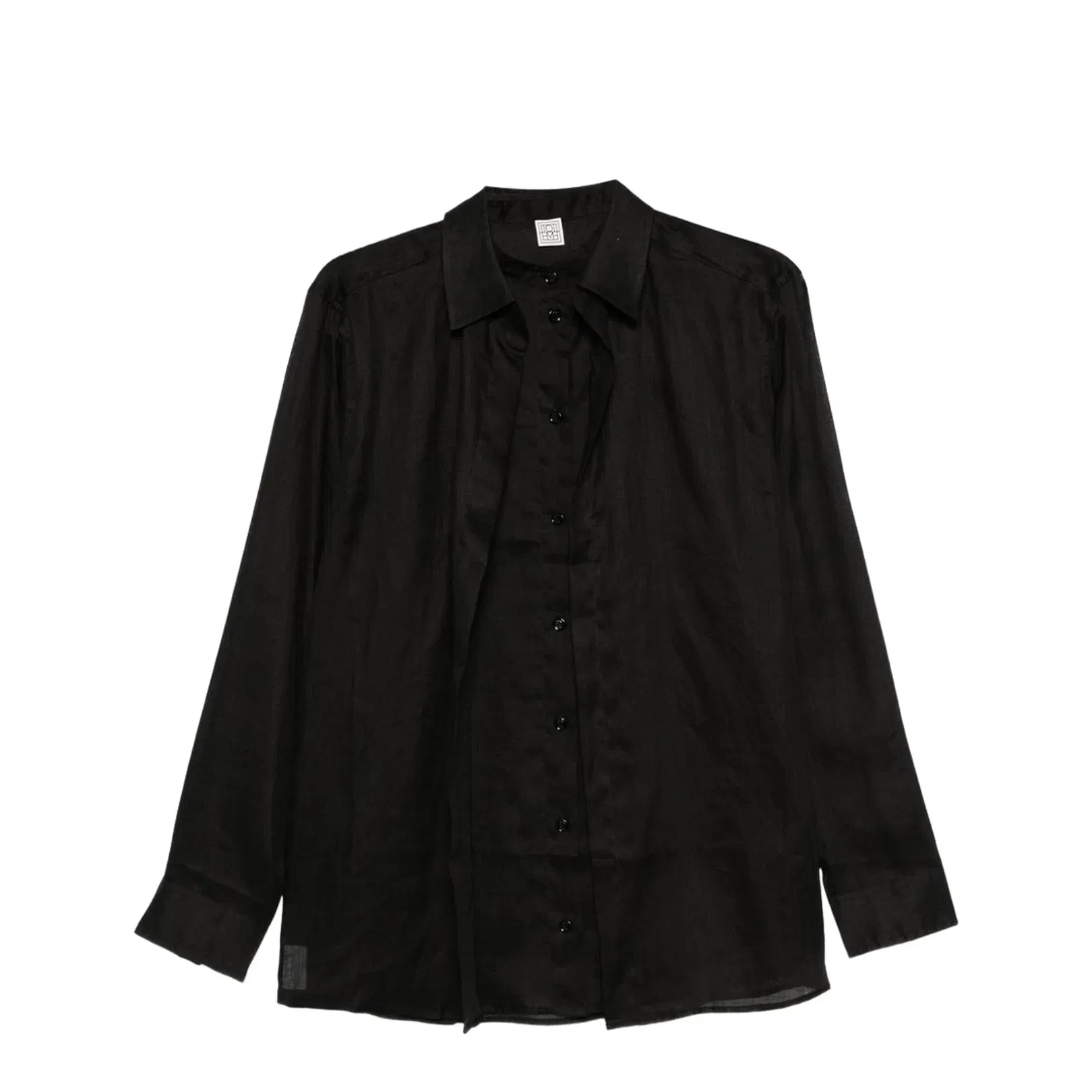 Black Double Collar Shirt