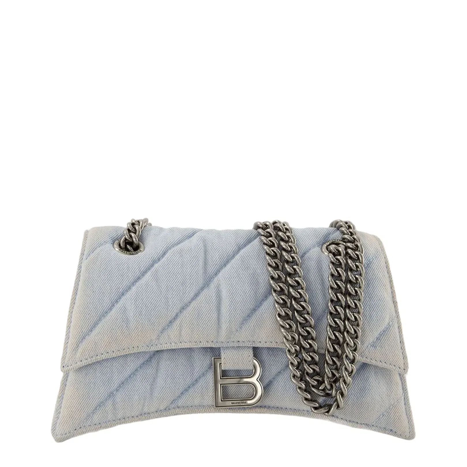 Denim Crush Shoulder Bag