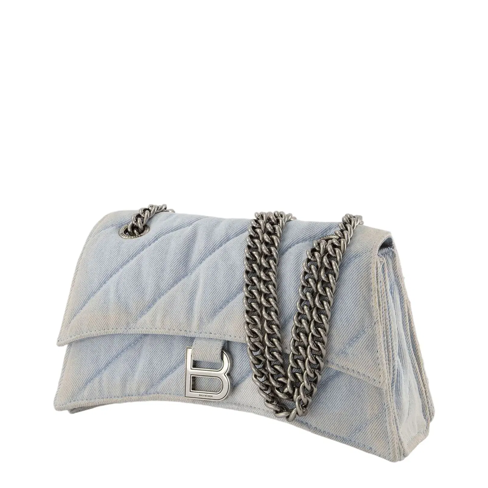 Denim Crush Shoulder Bag