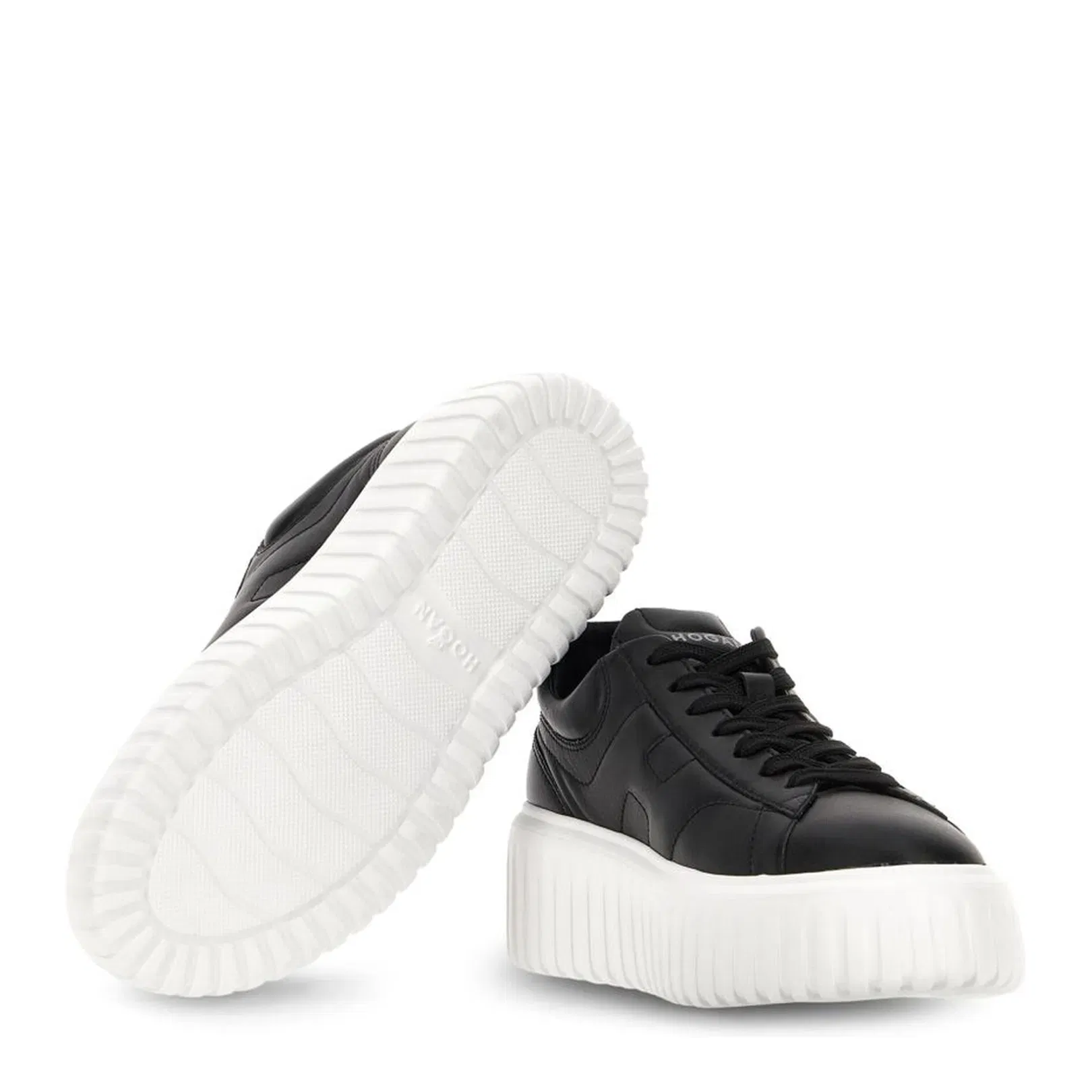 H-Stripes Sneakers Black Silver