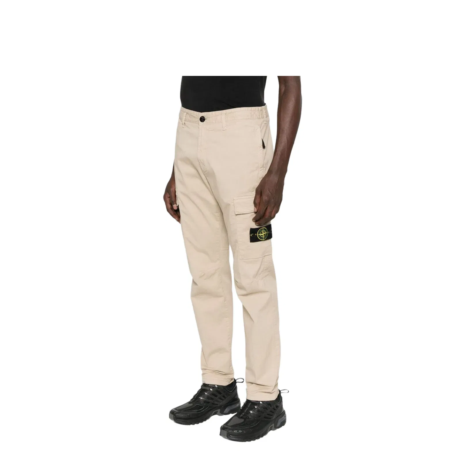 Cargo Pants in Stretch Supima Cotton Twill