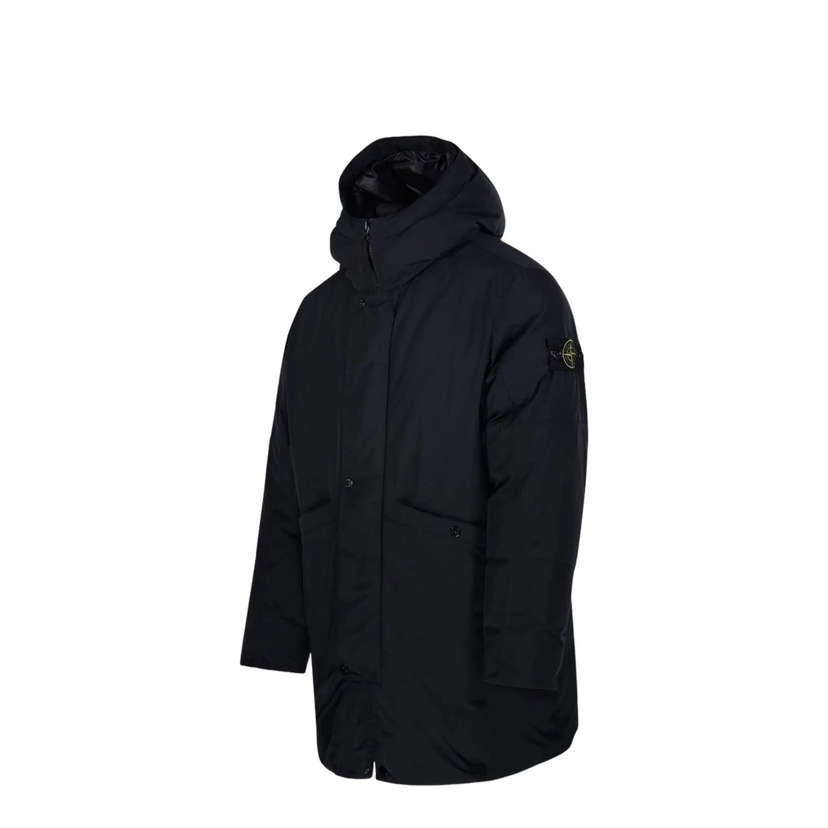 Hooded Down Parka with Anti-Drop and Multi-Pocket Design