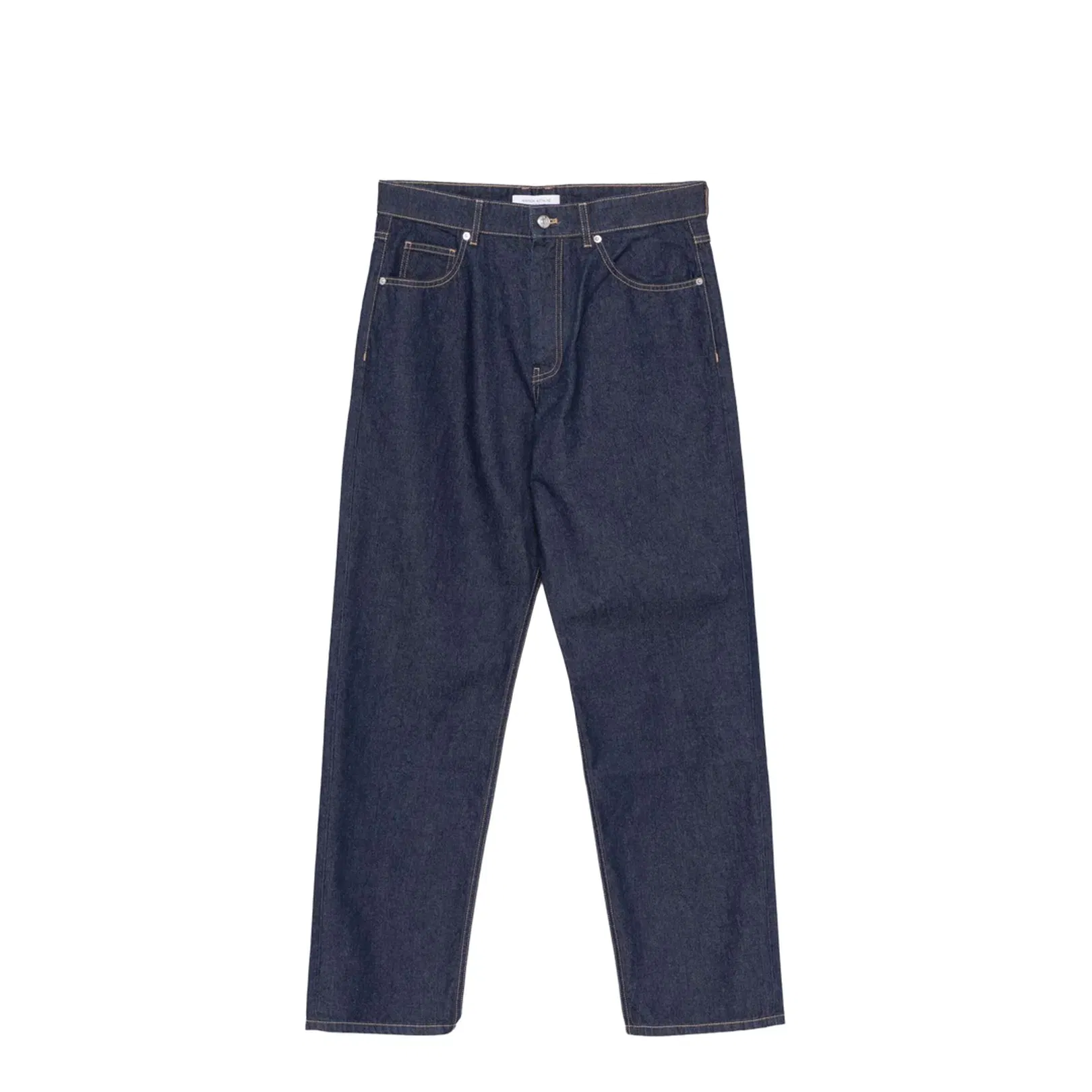 Indigo Blue Denim Straight Leg Jeans