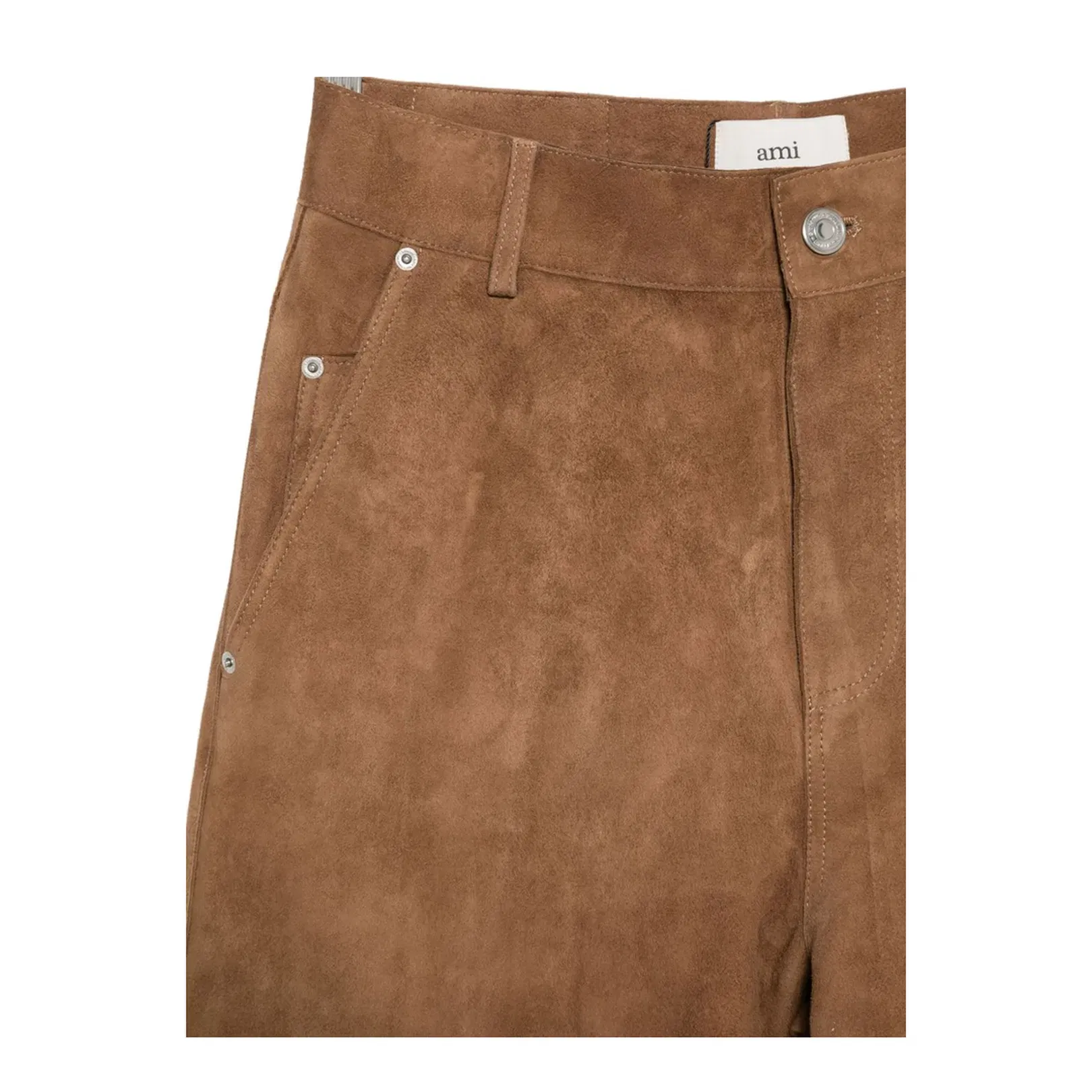 Trousers in Brown Suede