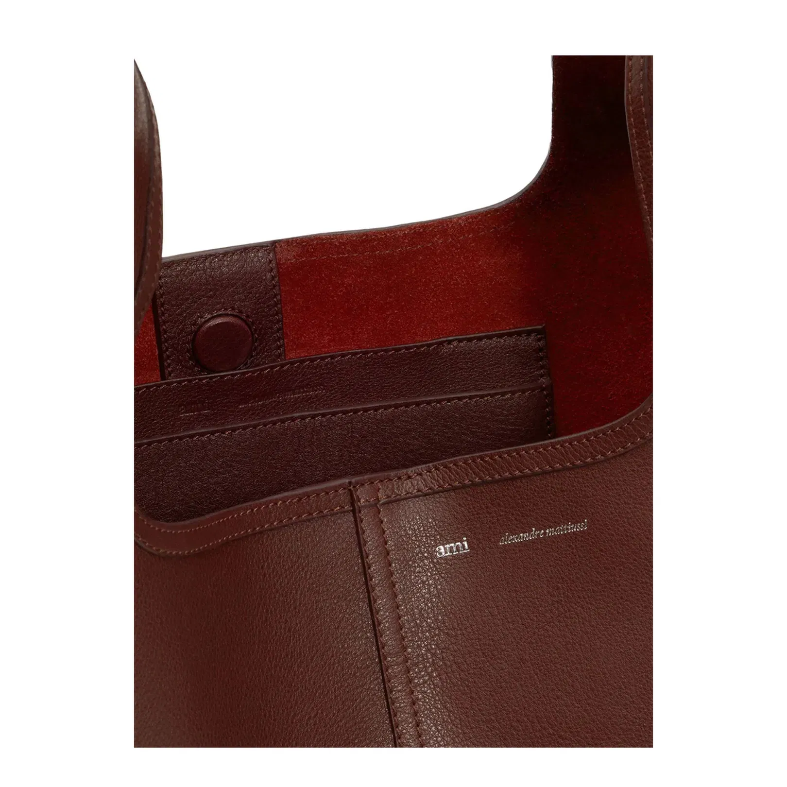 Burgundy Supple Leather Etienne Shoulder Bag