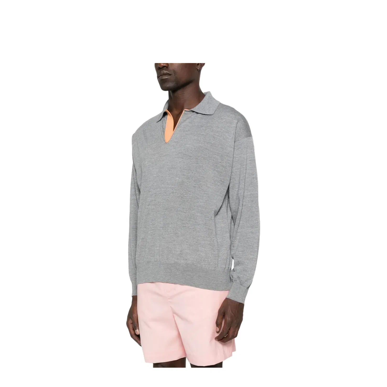 Hoodie in Wool Grey