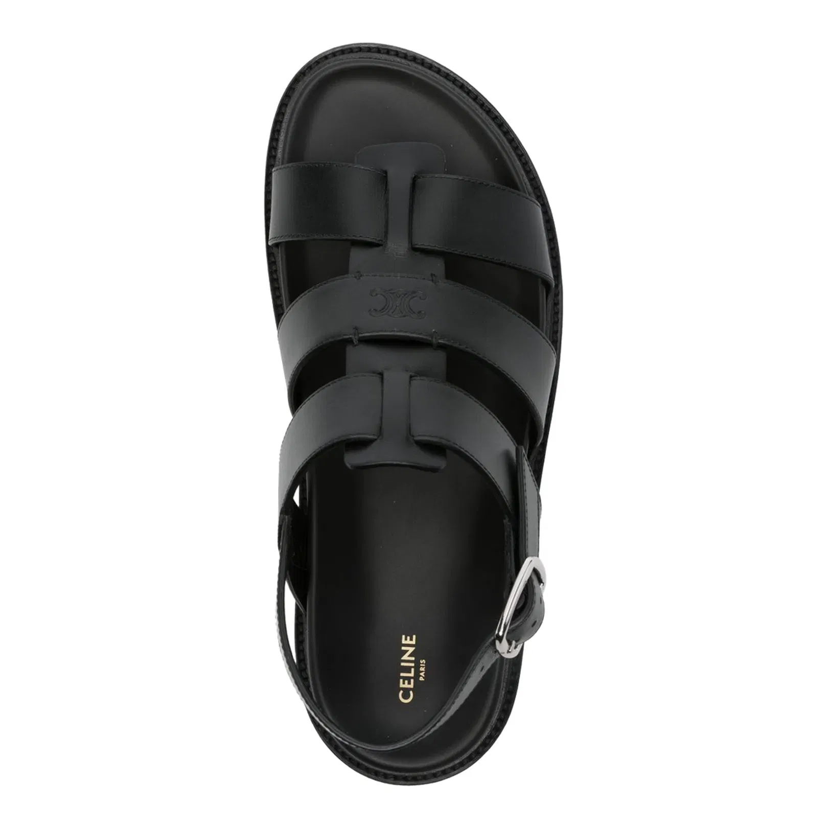 Cage Leather Sandals