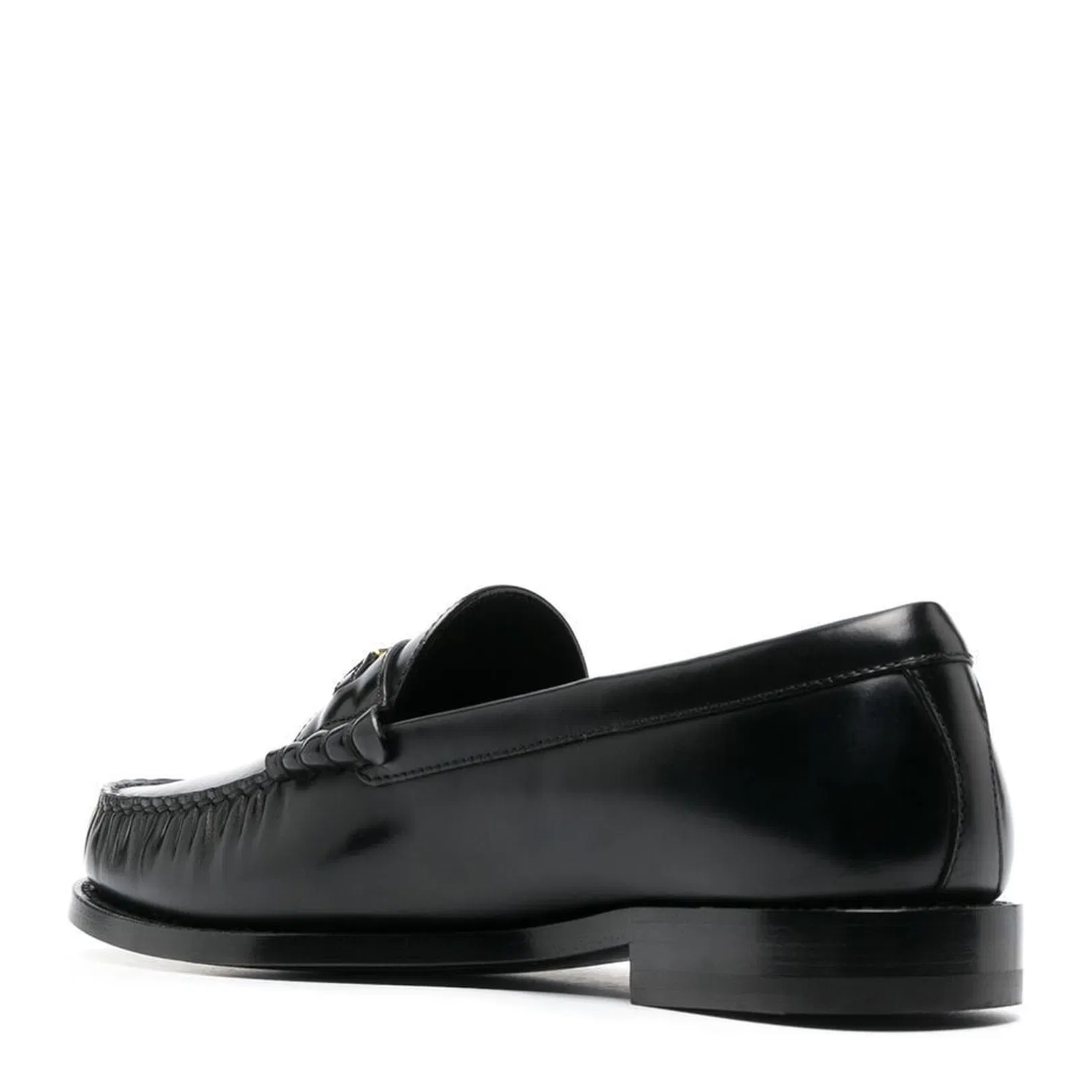 Triomphe Loafer in Polished Bull - Black