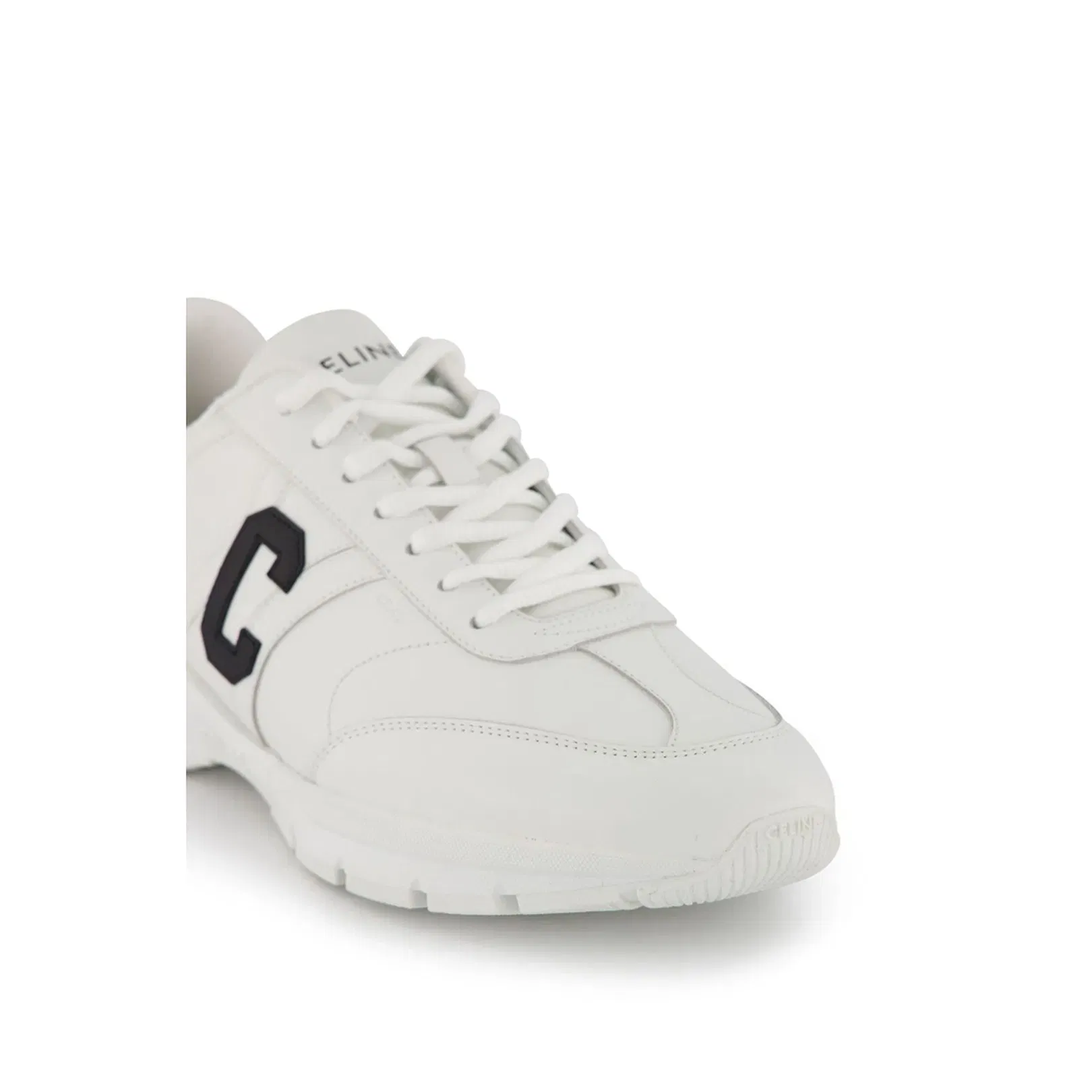 Runner CR-02 Low Lace-Up Sneaker in Calfskin