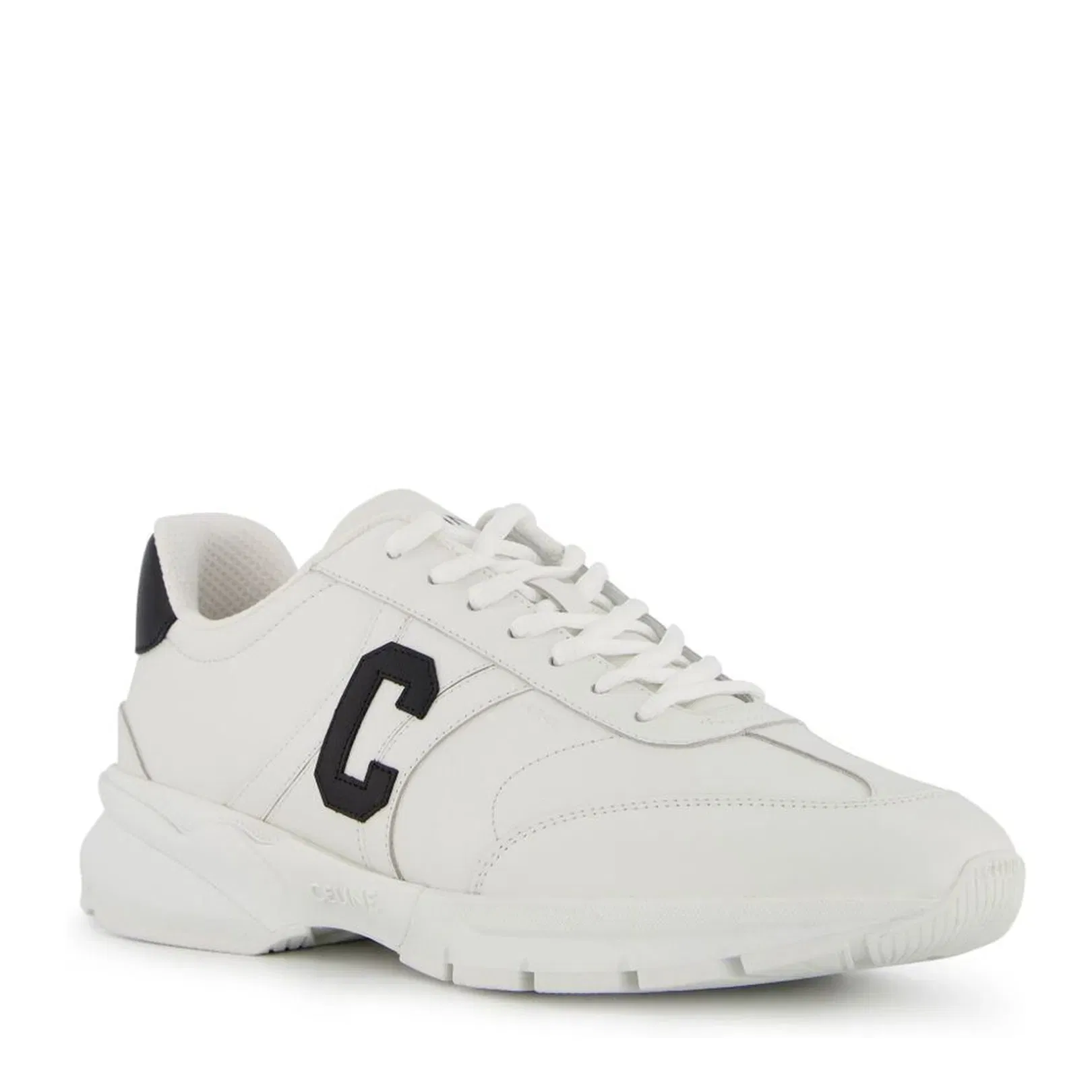 Runner CR-02 Low Lace-Up Sneaker in Calfskin