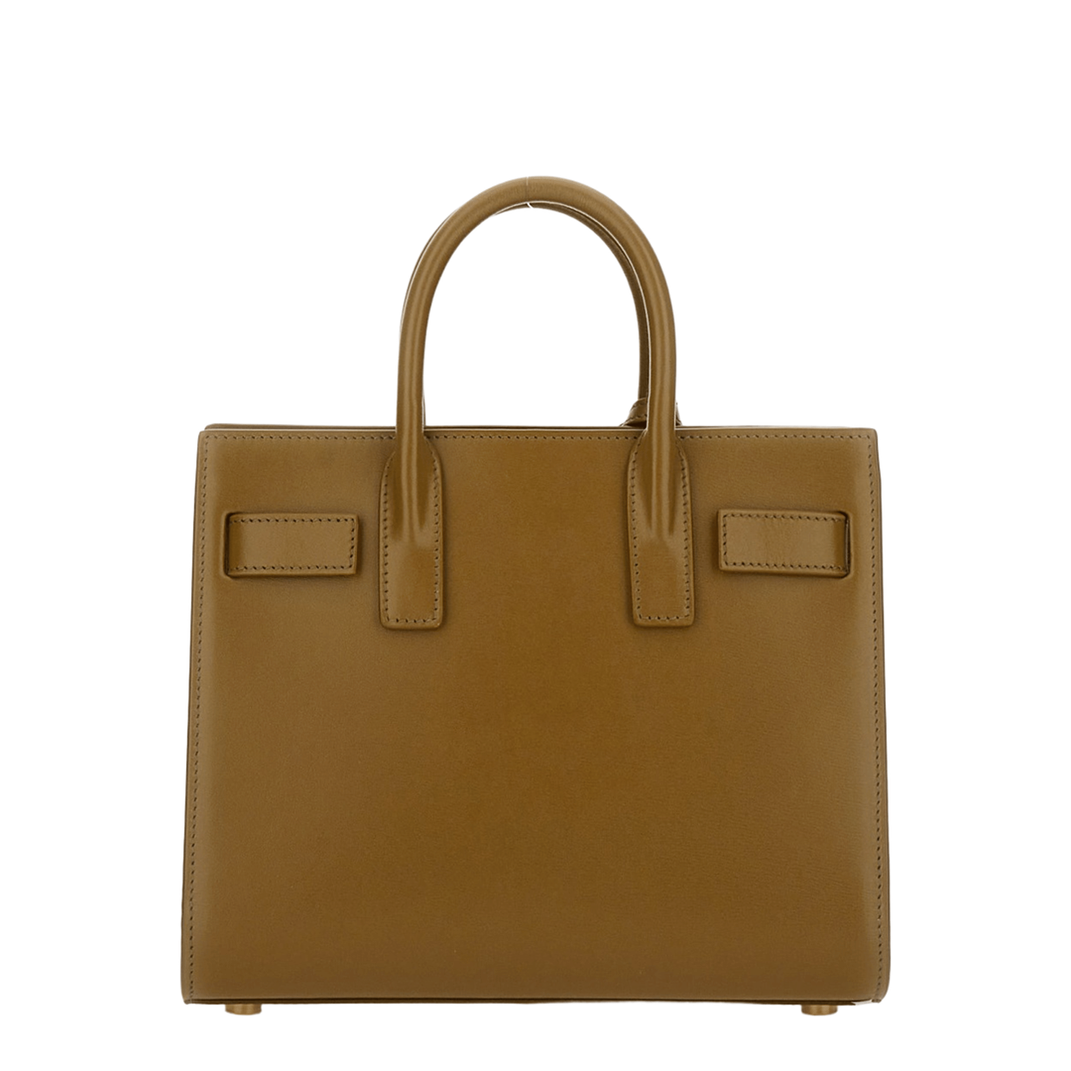 Sac De Jour Nano Leather Handbag Khaki