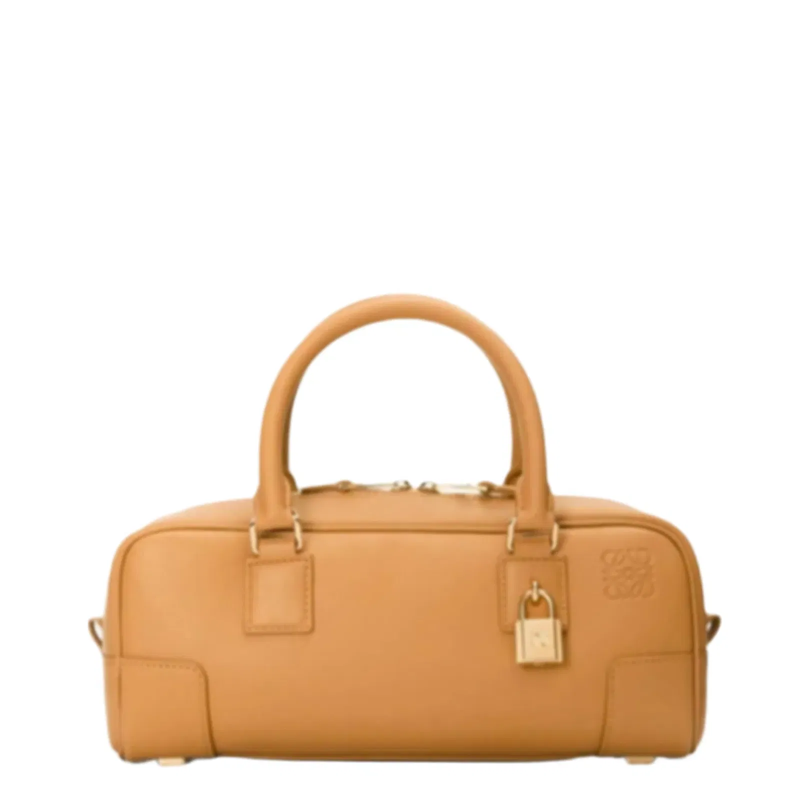 Amazona 23 Cropped Leather Shoulder Bag - Warm Desert