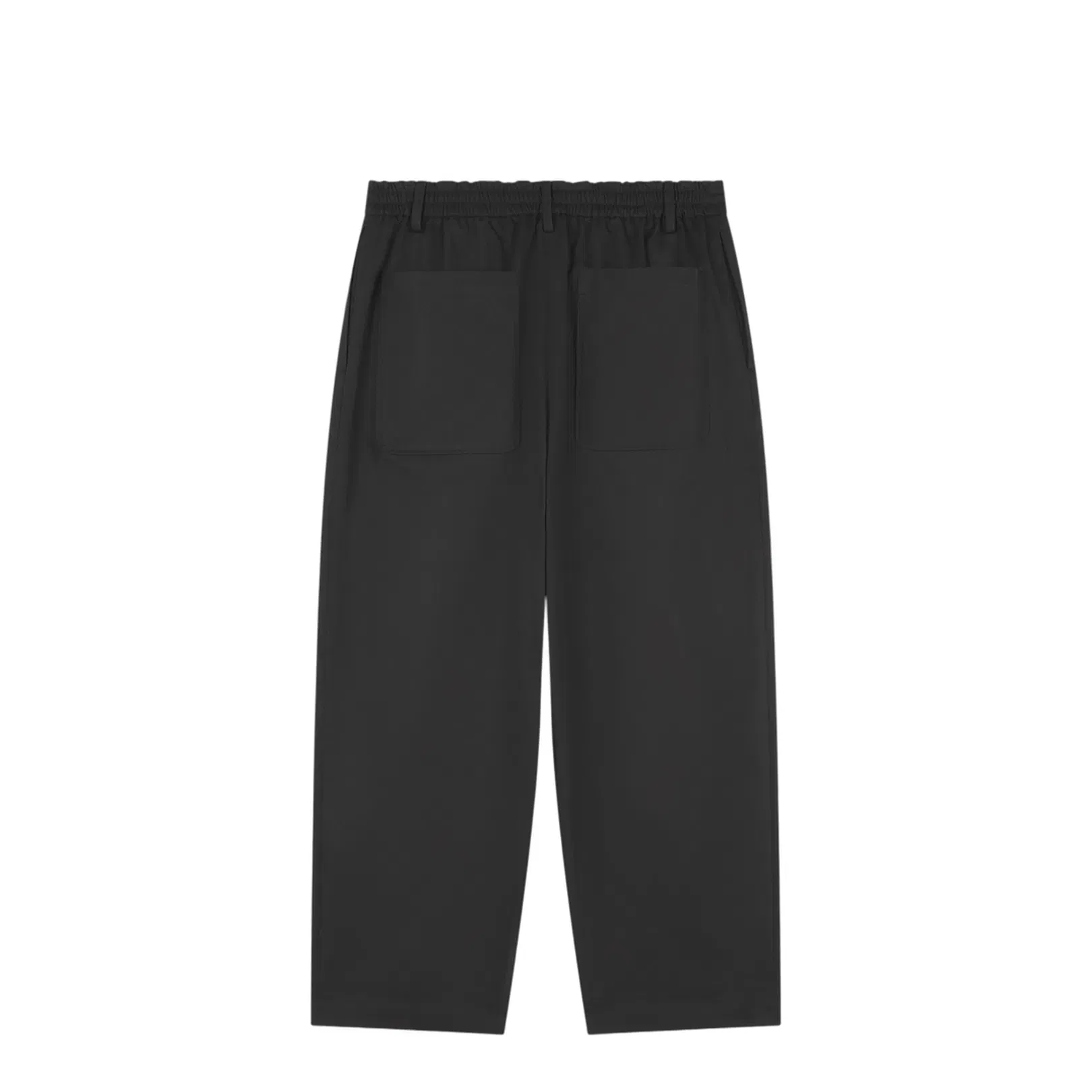 Cropped Pleated Chino Pants